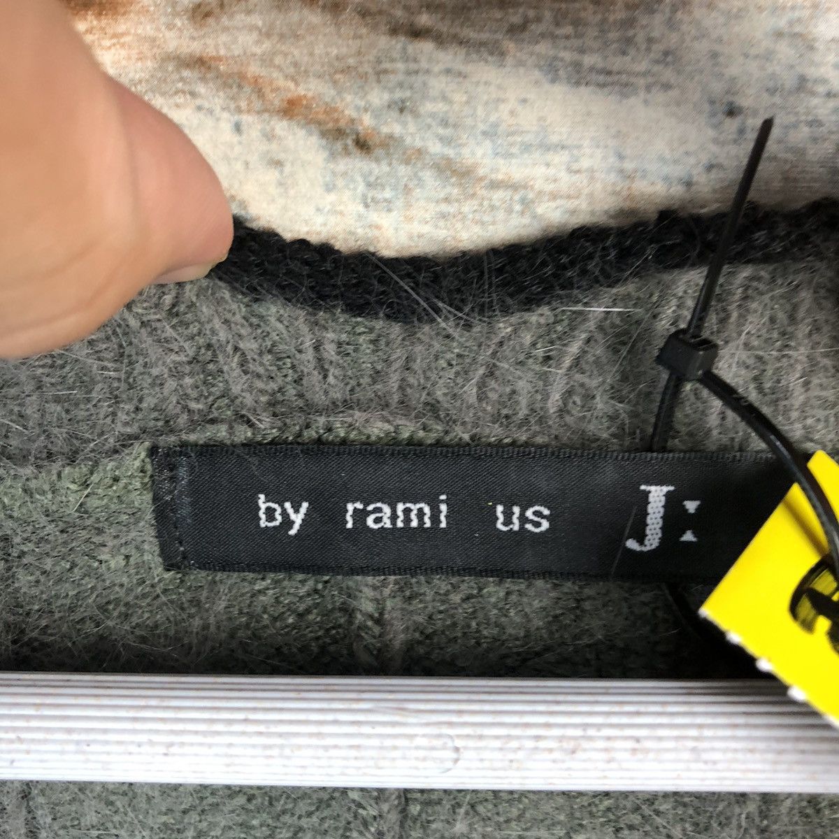 Homespun Knitwear By Rami Us Ji Grey cardigan Knitwear #A2348 Size M / US 6-8 / IT 42-44 - 9 Thumbnail