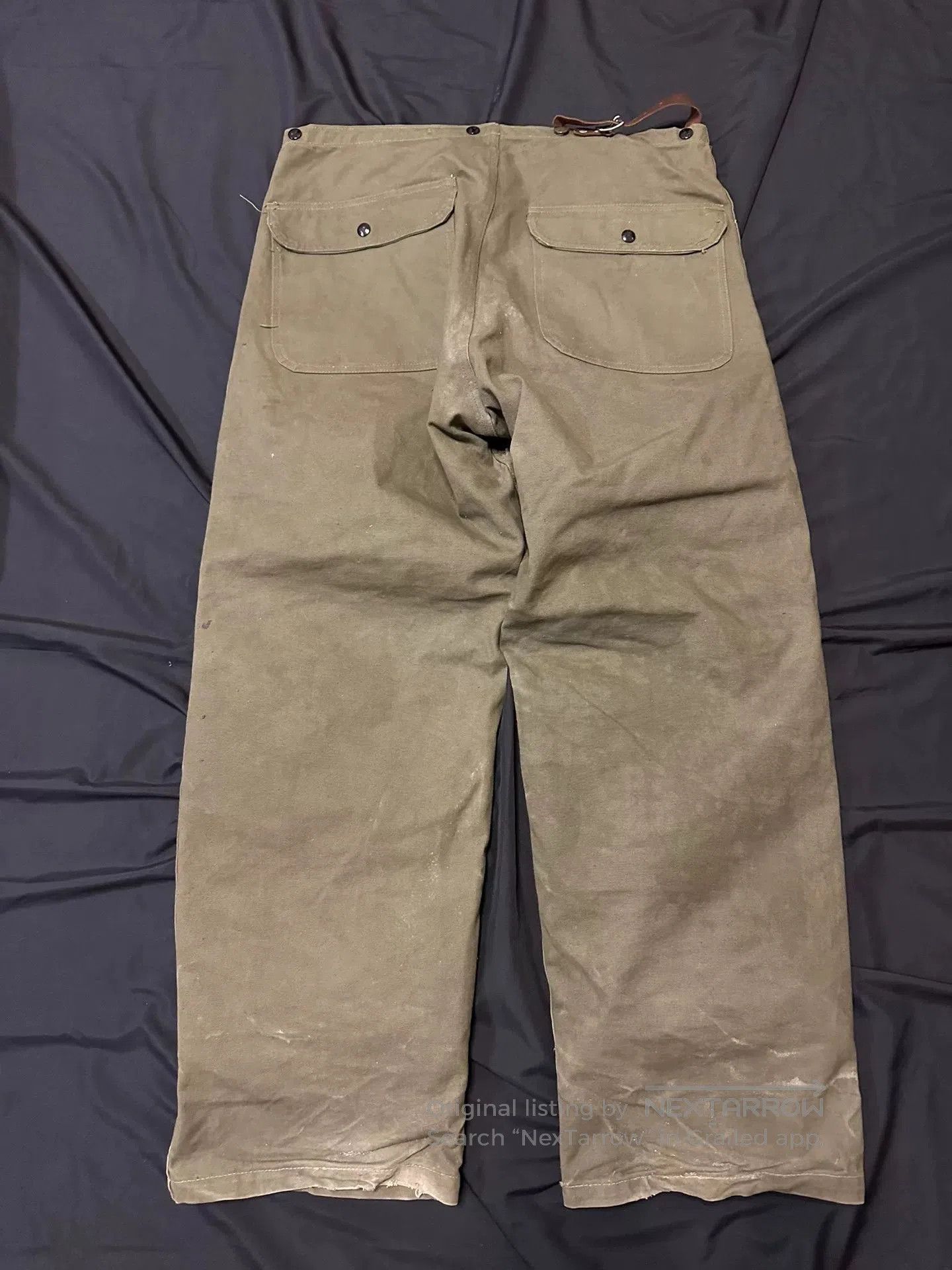 Vintage Dior Men's Casual Khaki Pants Size 46. Size US 30 / EU 46 - 7 Thumbnail