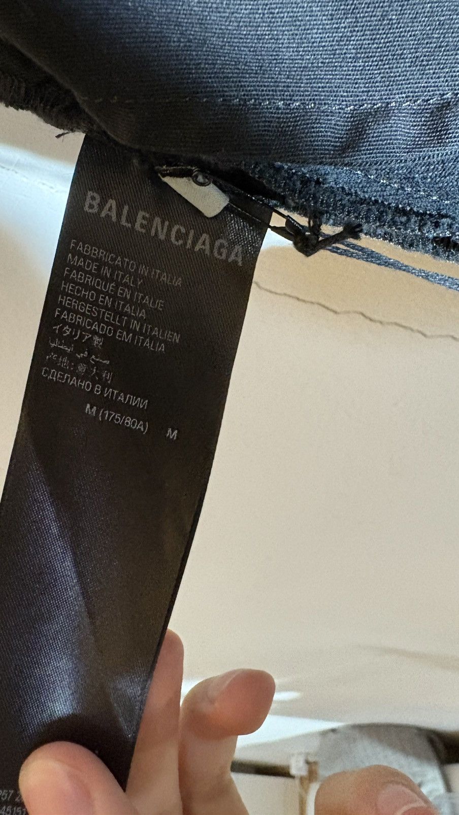 Balenciaga balenciaga black distressed 2022 mud denim Size US 32 / EU 48 - 5 Thumbnail