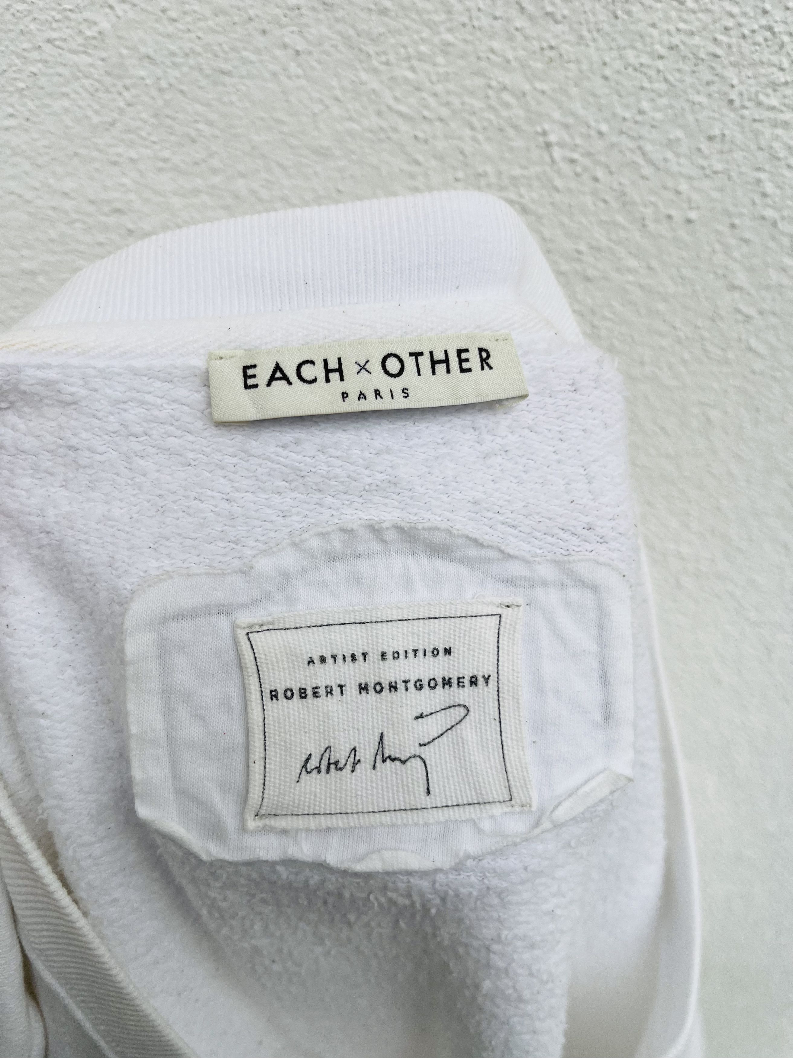 EACH x OTHER Vintage Artist Edition Robert Montgomary Sweatshirt Size US XL / EU 56 / 4 - 5 Thumbnail