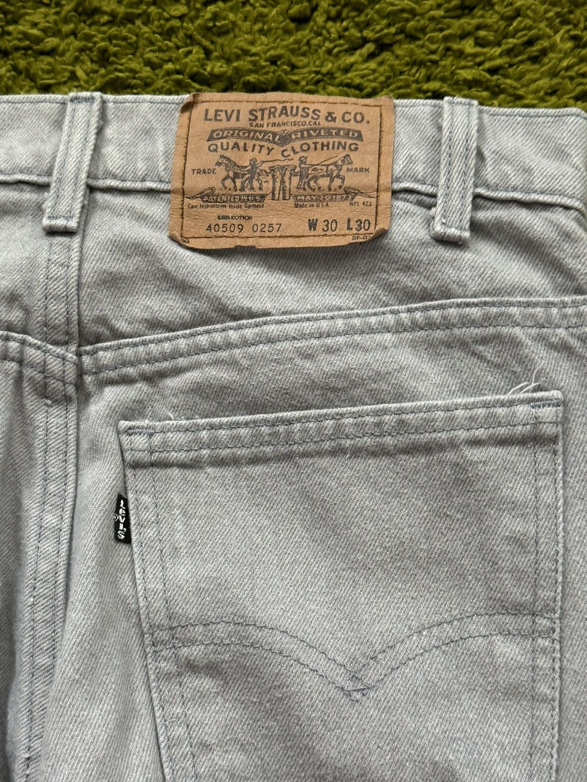 Levi's × Levi's Vintage Clothing × Vintage Levi’s 90s vintage black tab jeans denim Size 27" / US 4 / IT 40 - 5 Thumbnail