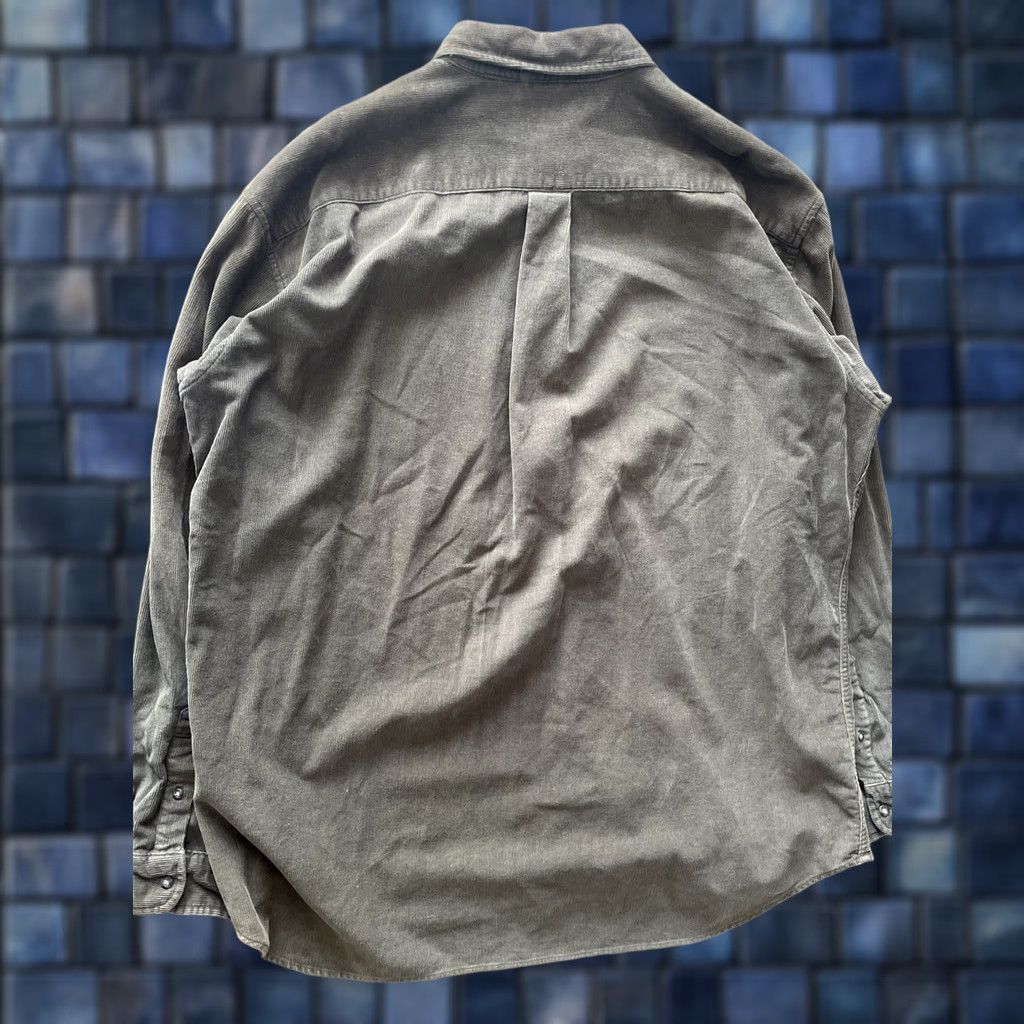 J.Crew VINTAGE J.CREW Corduroy Shacket Shirt Jacket Men XLT Tall Brown Button-Up 90s Western Casual Size US XL / EU 56 / 4 - 1 Thumbnail