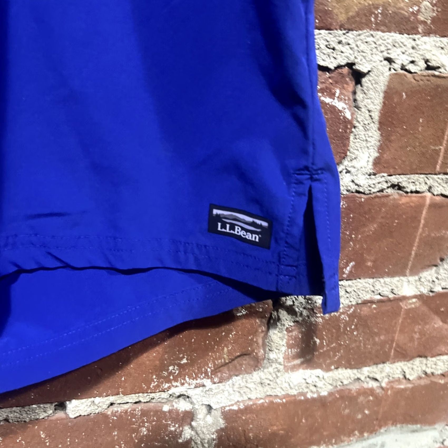 Vintage L.L. Bean Womens Shorts Size 8 Blue 100% Nylon Hiking Camping Activewear Outdoor Size 30" / US 8 / IT 44 - 2 Thumbnail