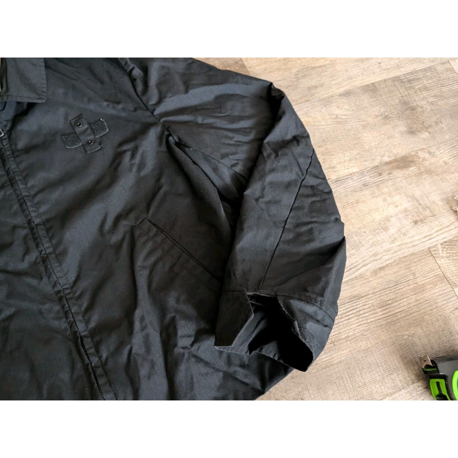 Vintage VINTAGE Blauer Bomber Jacket Men’s 44L Black Full Zip Polyester Police Security 90s Size US S / EU 44-46 / 1 - 3 Thumbnail