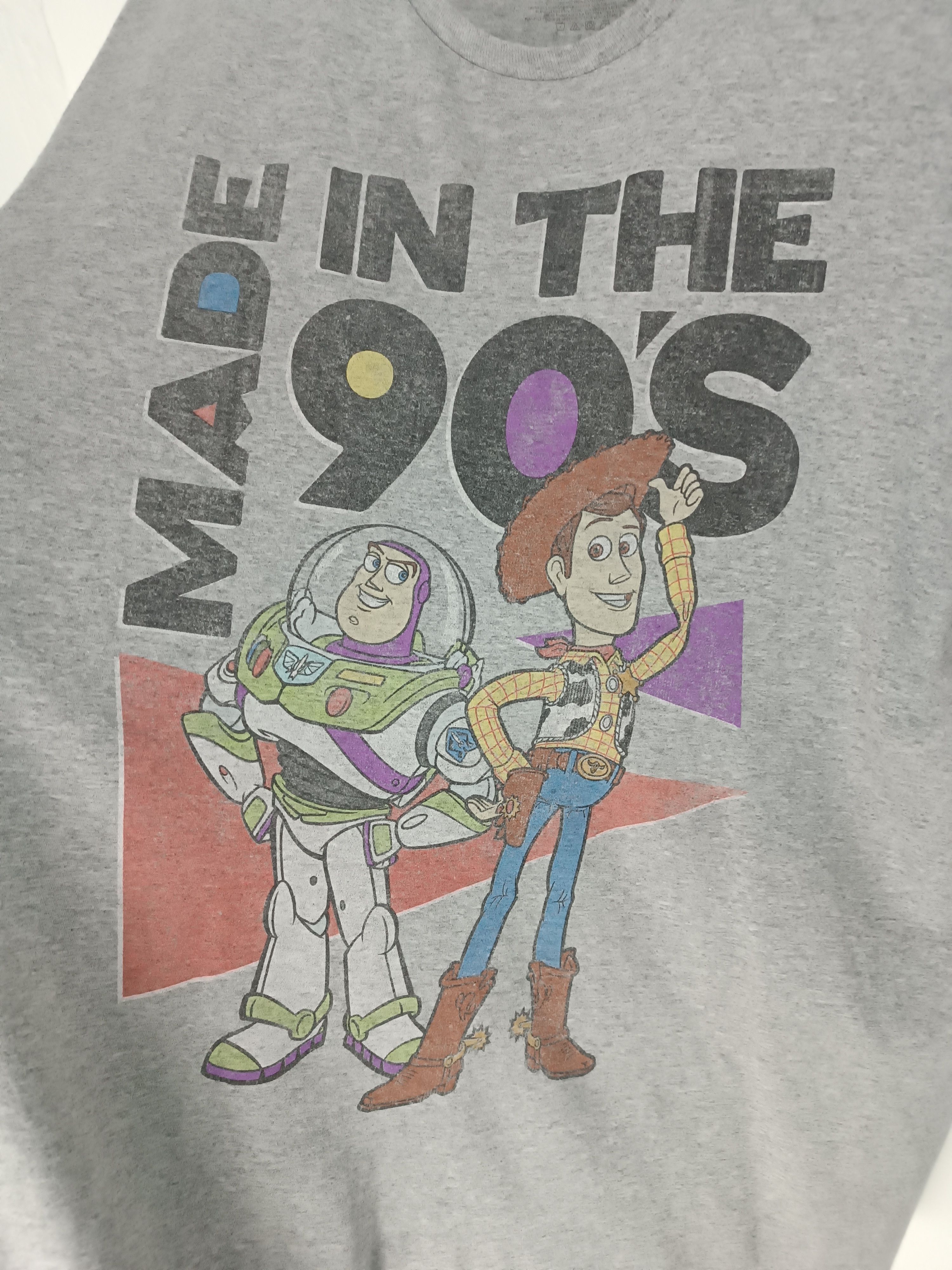 Disney VINTAGE TOY STORY MADE IN THE 90'S TEE BUZZ WOODY PIXAR Size US XL / EU 56 / 4 - 11 Thumbnail