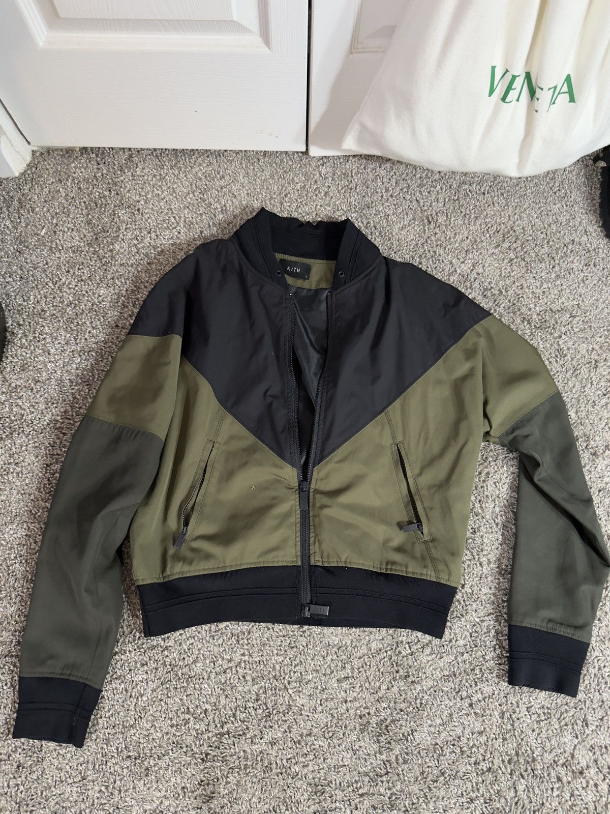 Kith Kith Black & Green Bomber Size US XS / EU 42 / 0 - 1 Thumbnail