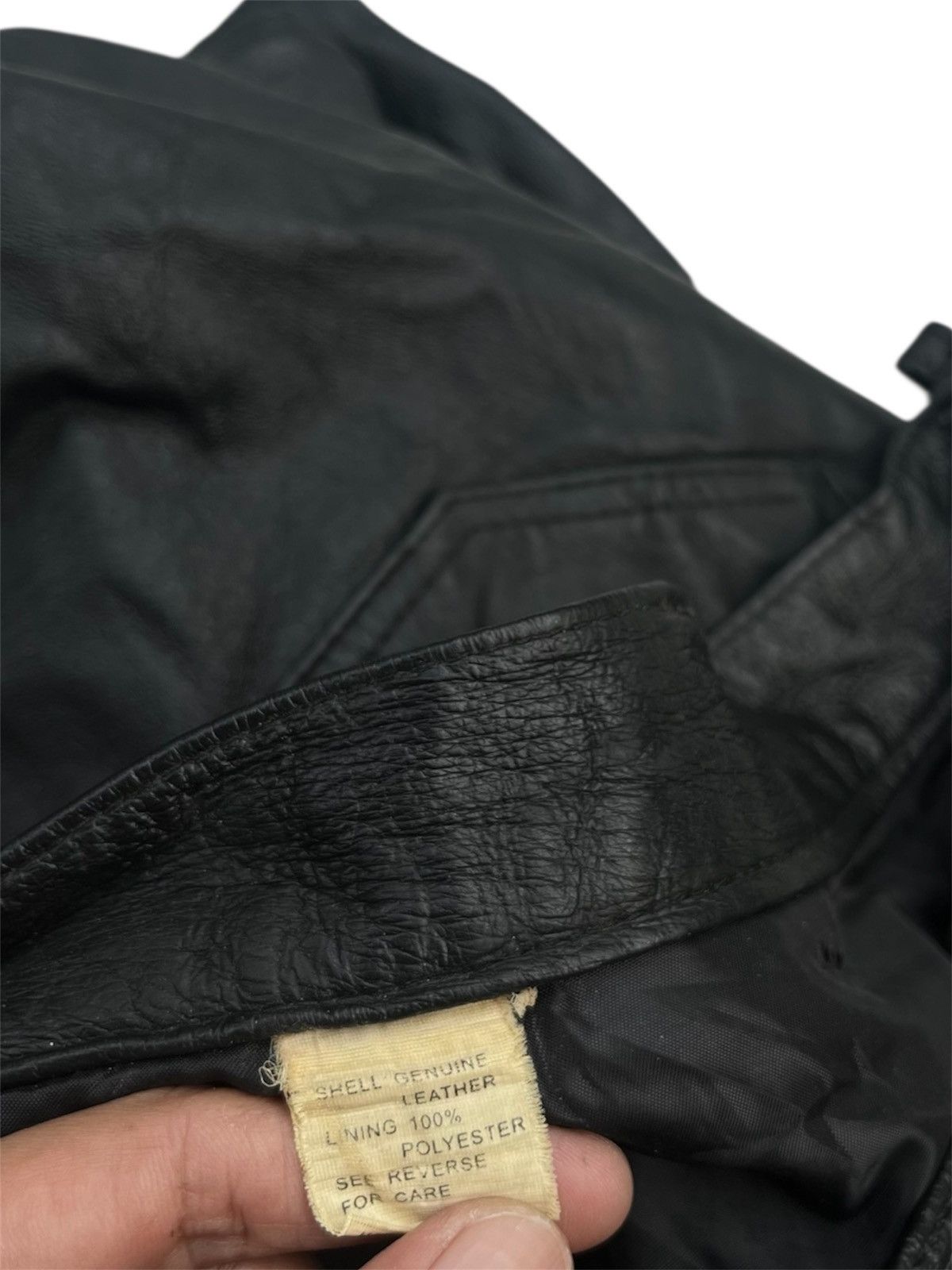 Genuine Leather × Leather Gianni Mariolano Leather Pants Size US 32 / EU 48 - 9 Thumbnail