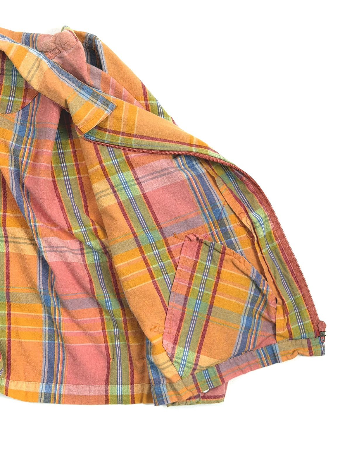 Other 🟠Erika & Co. Plaid Zip Up Shirt/Jacket Size M / US 6-8 / IT 42-44 - 4 Thumbnail