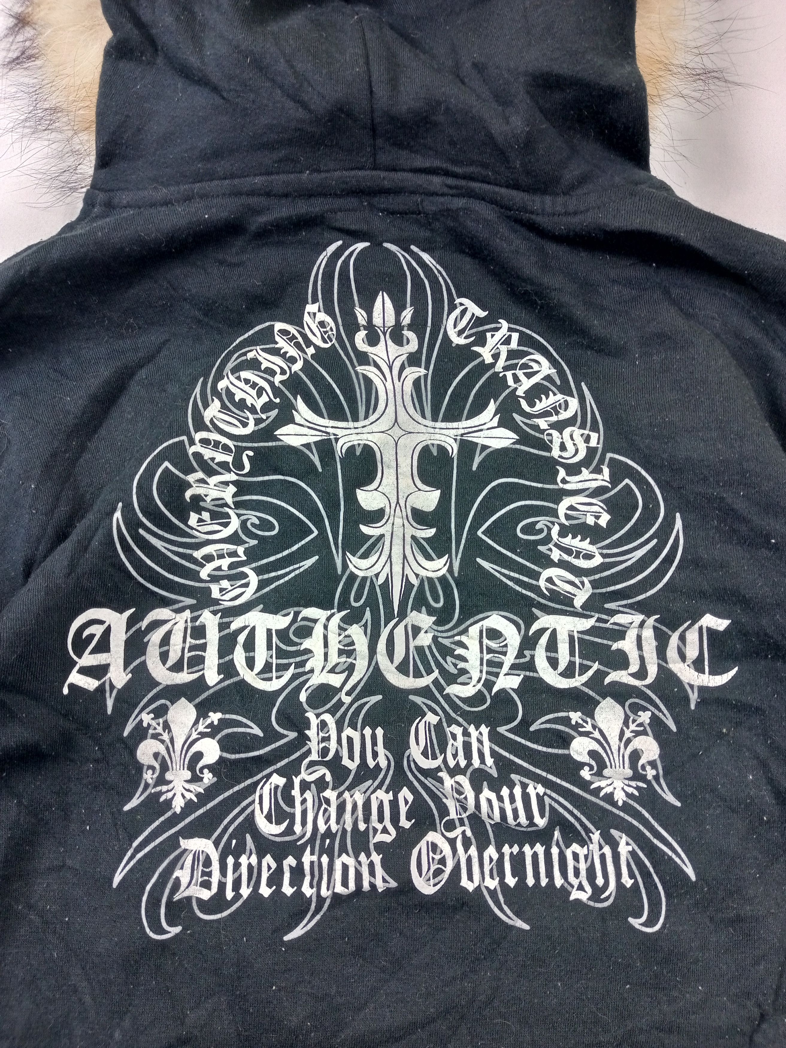 Japanese Brand Gothic MOVEN PICK Fur Hoodie Ifsix lgb style Size US M / EU 48-50 / 2 - 15 Thumbnail