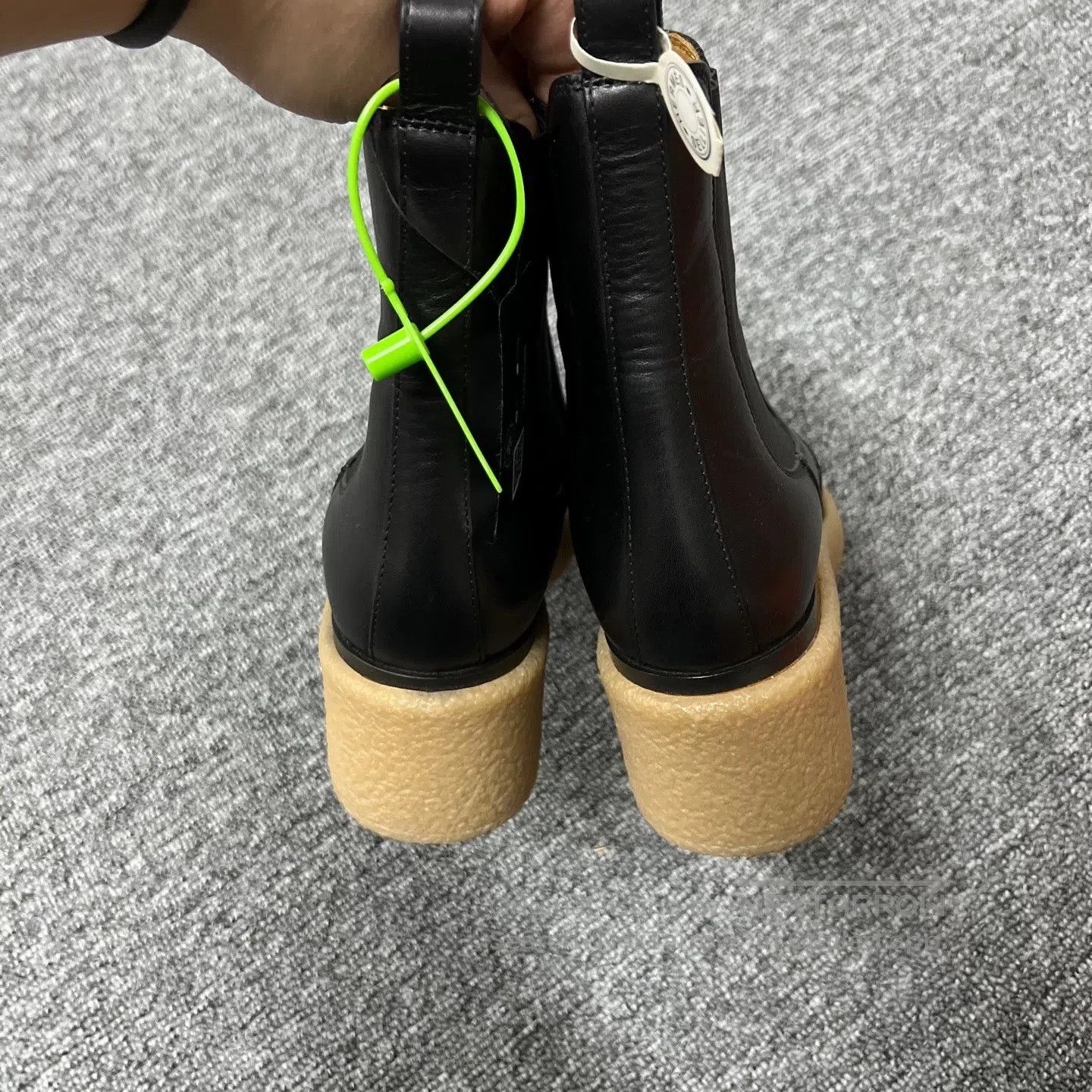 Hermes Hermes Raw rubber sole Chelsea boots| Size US 6.5 / IT 36.5 - 5 Thumbnail