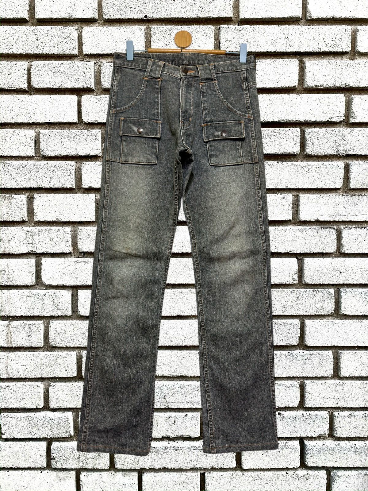 Vintage Vintage GL Heart Bush Pants Front Flap Pocket Denim Size US 28 / EU 44 - 1 Thumbnail