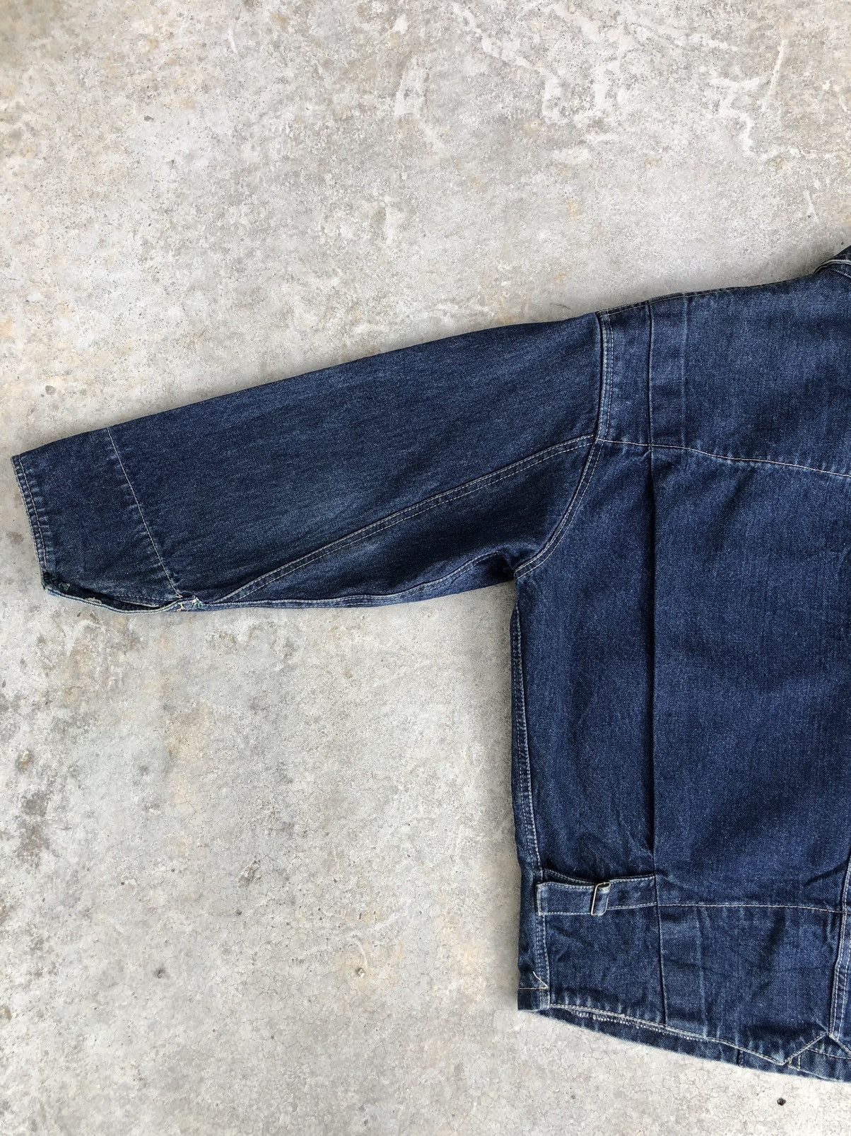 Vintage Vintage 70s Blues Union Chore Jacket Distressed Denim Size US L / EU 52-54 / 3 - 13 Thumbnail