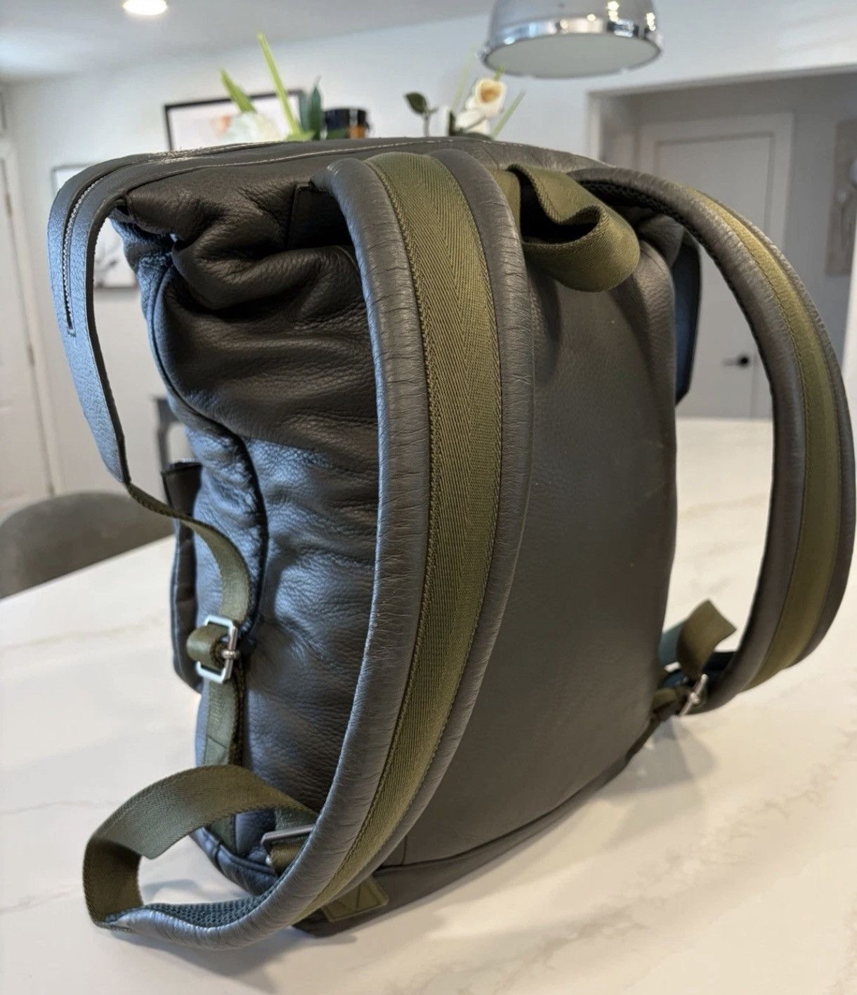 Bottega Veneta Bottega Veneta deer leather backpack Size ONE SIZE - 2 Thumbnail