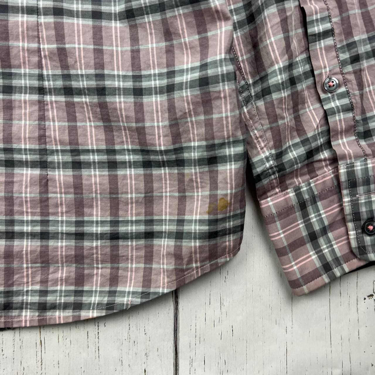 Hugo Boss BOSS Hugo Boss Medium Regular Fit Plaid Shirt Men Size US M / EU 48-50 / 2 - 11 Thumbnail