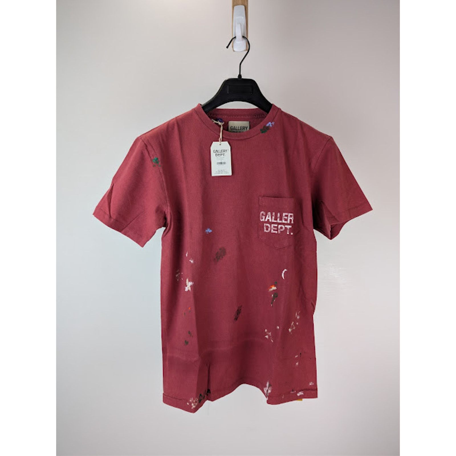 Gallery Dept. o1rshd1 Vintage Logo Painted T-Shirt in Brick Red Size US XL / EU 56 / 4 - 1 Thumbnail