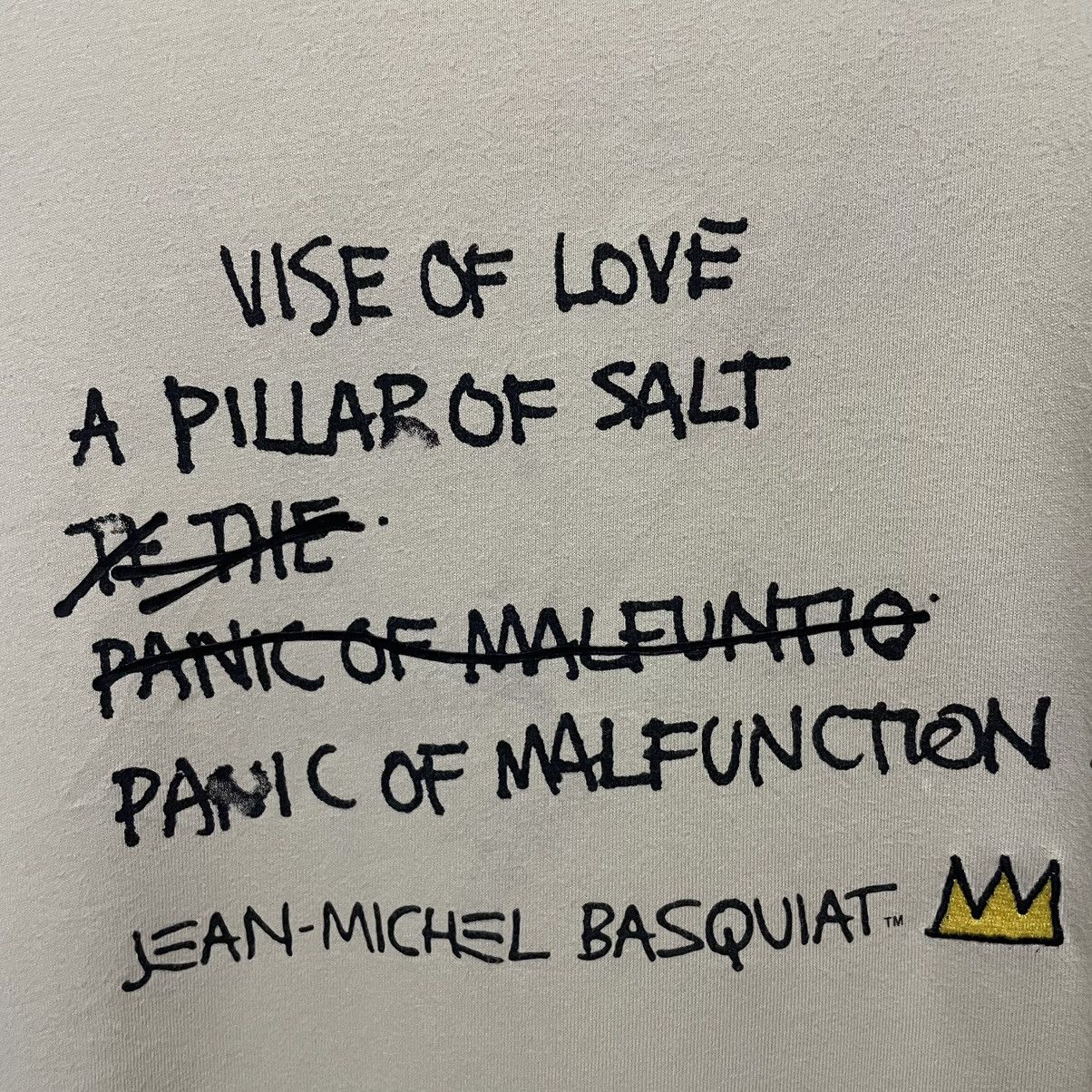 Japanese Brand × Jean-Michel Basquiat JMB Art T Shirt Size US XL / EU 56 / 4 - 2 Thumbnail