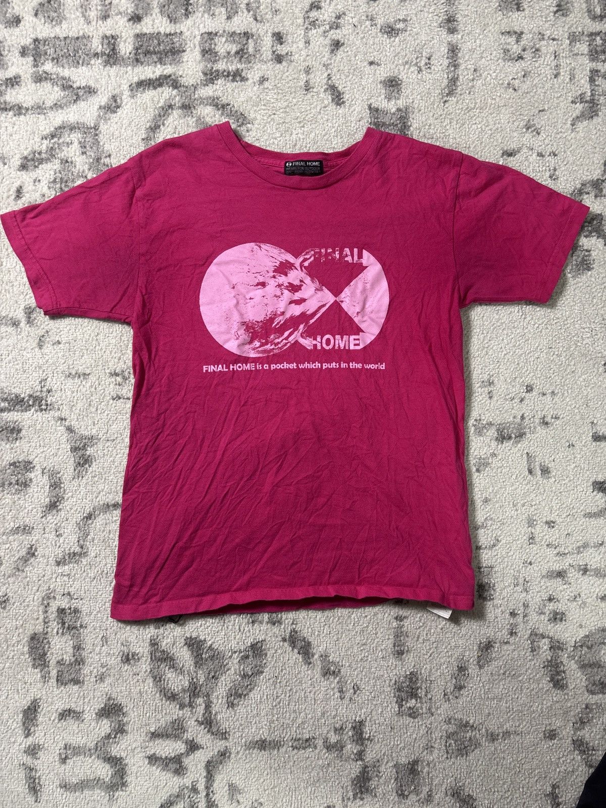 FINAL HOME PINK PLANET T SHIRT