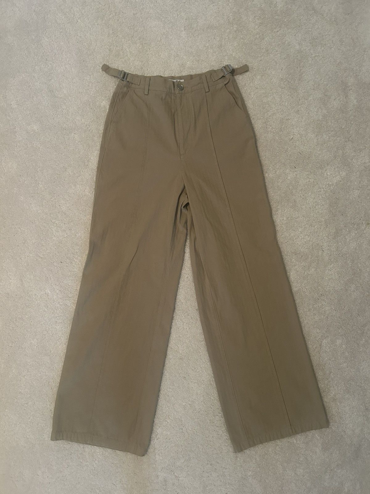 Designer × Japanese Brand Bleeding indigo HBT Wide leg trousers Size US 29 - 1 Thumbnail