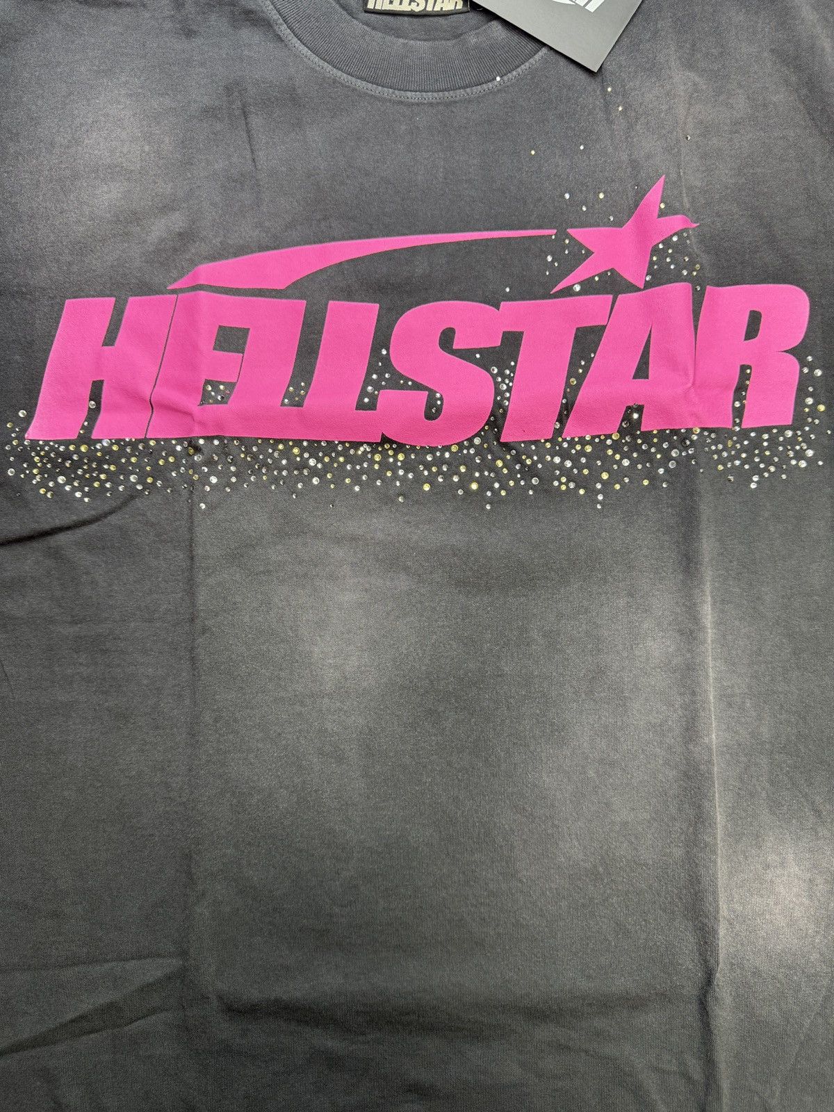 HELLSTAR Hellstar Classic Rhinestone T-shirt Size US XXL / EU 58 / 5 - 1 Thumbnail