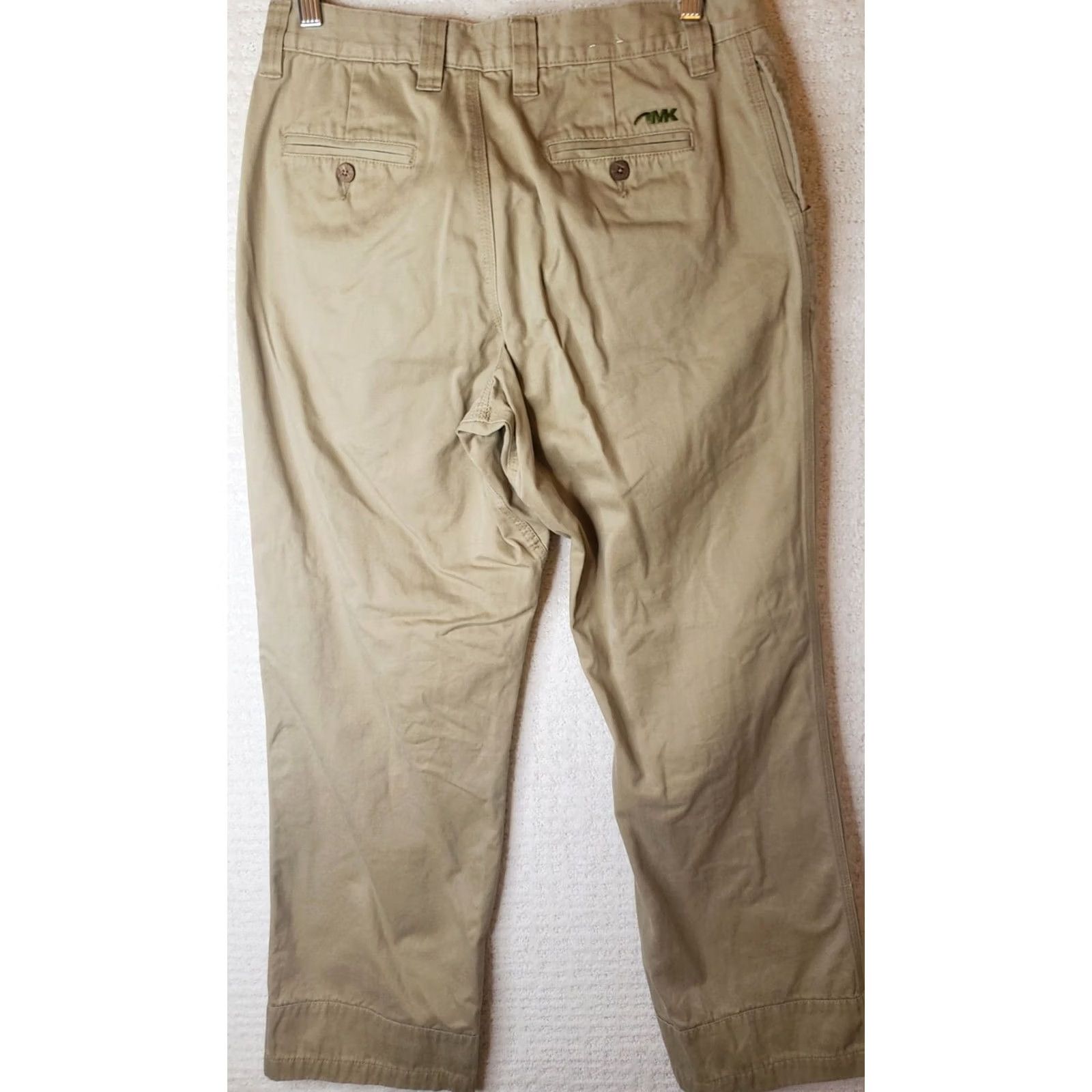 Mountain Khakis VINTAGE Mountain Khakis Mens Teton Twill Pants 32x32 Khaki 100% Cotton Relaxed Straight Beigewomens? Size US 32 / EU 48 - 5 Thumbnail