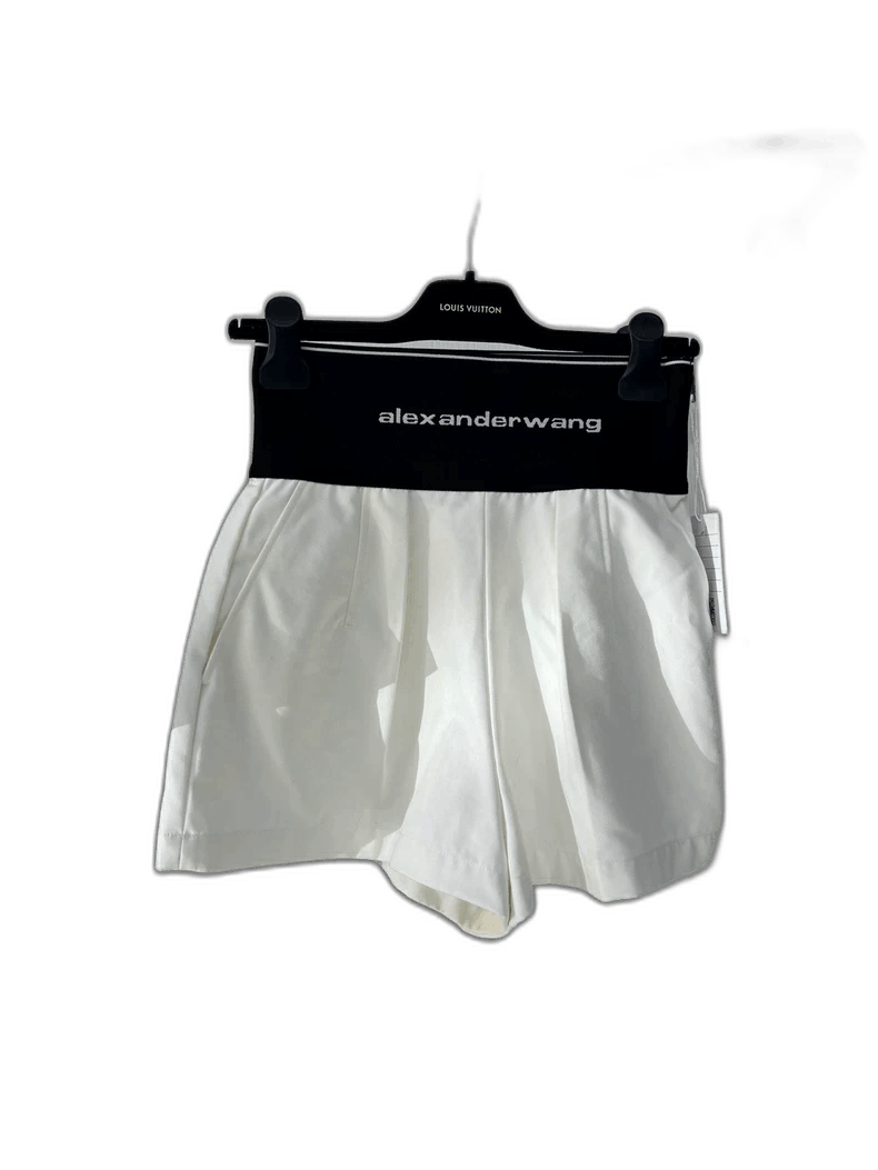 Alexander Wang Alexander Wang Logo Waist Shorts Size 2 Size 23" - 1 Thumbnail