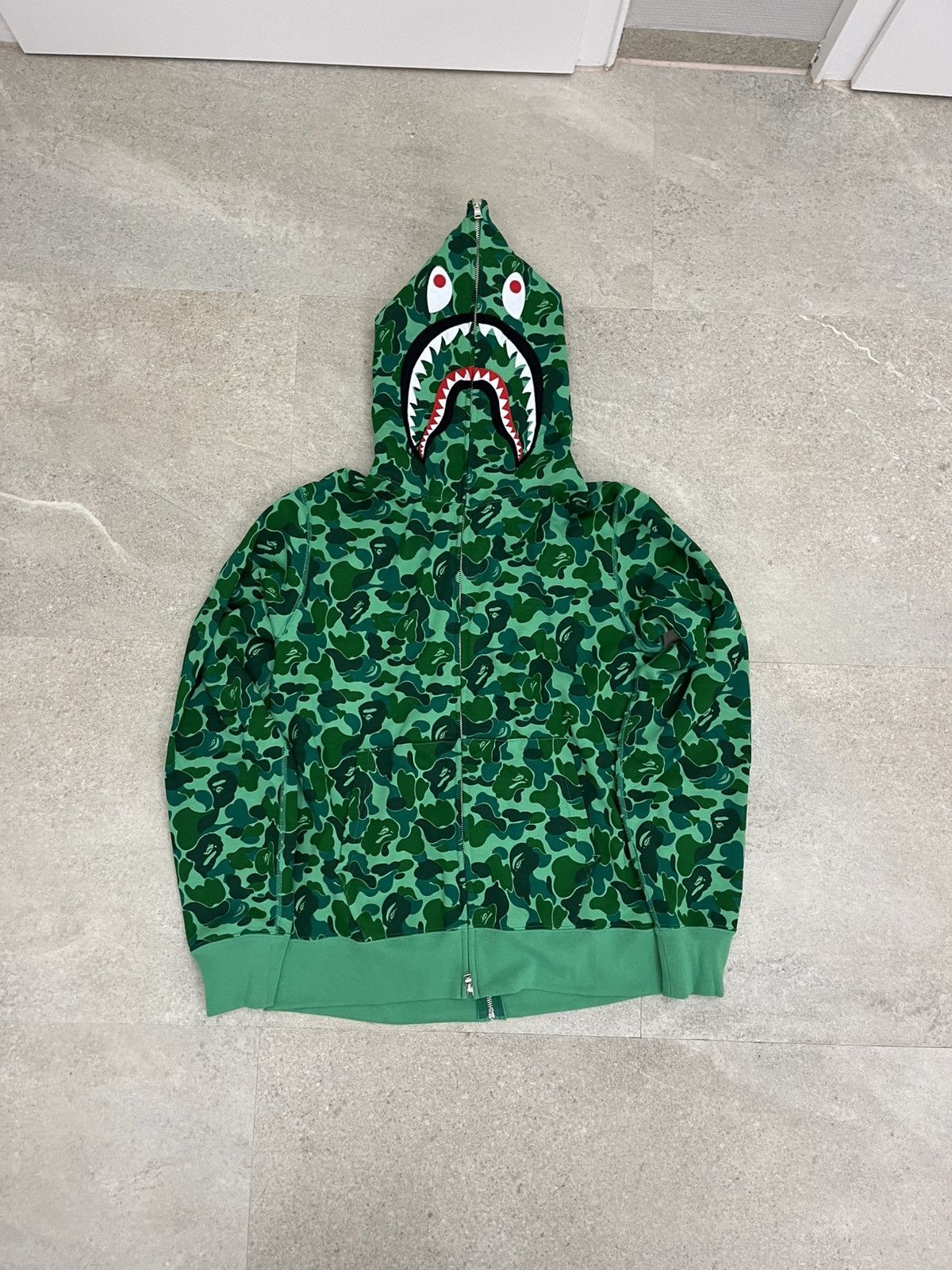 Bape Shibuya only Green Camo