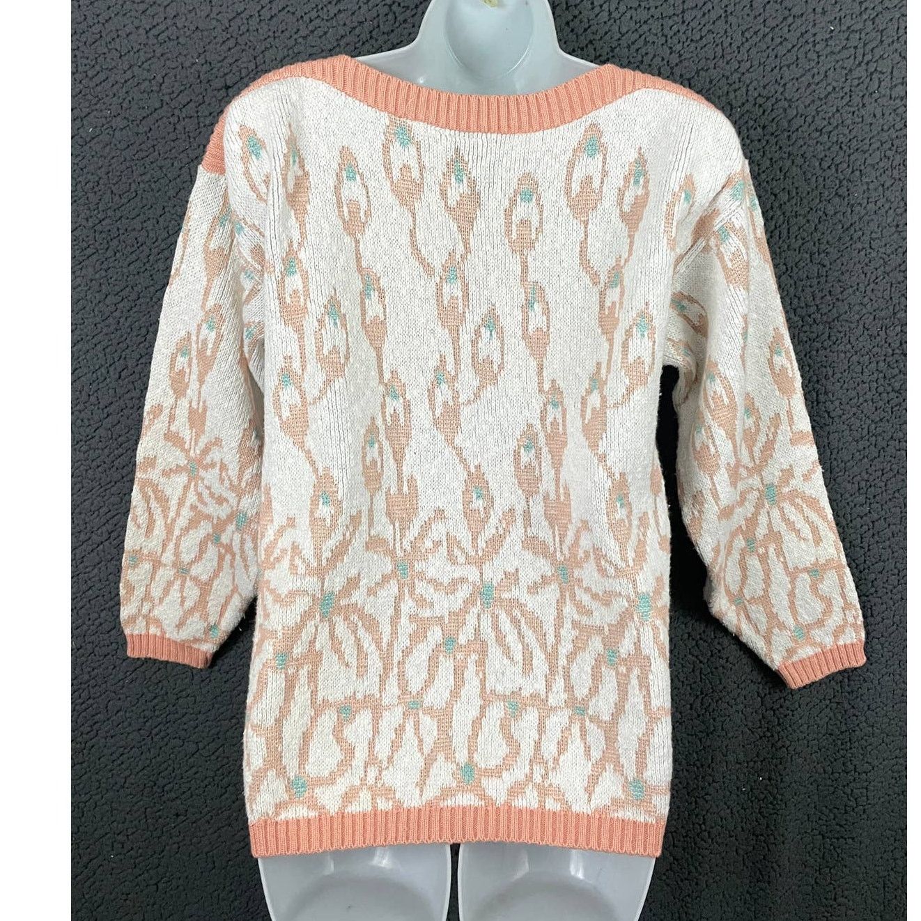 Diane von Furstenberg VTG Diane Von Furstenberg Pullover Knit Sweater SMALL Size S / US 4 / IT 40 - 2 Thumbnail