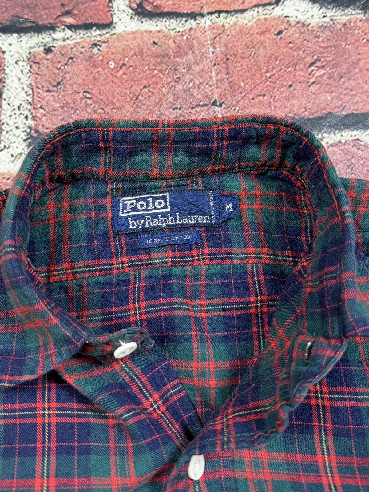 Polo Ralph Lauren Vintage Ralph Lauren Shirt Plaid Long Sleeve Button Up Size US M / EU 48-50 / 2 - 8 Thumbnail