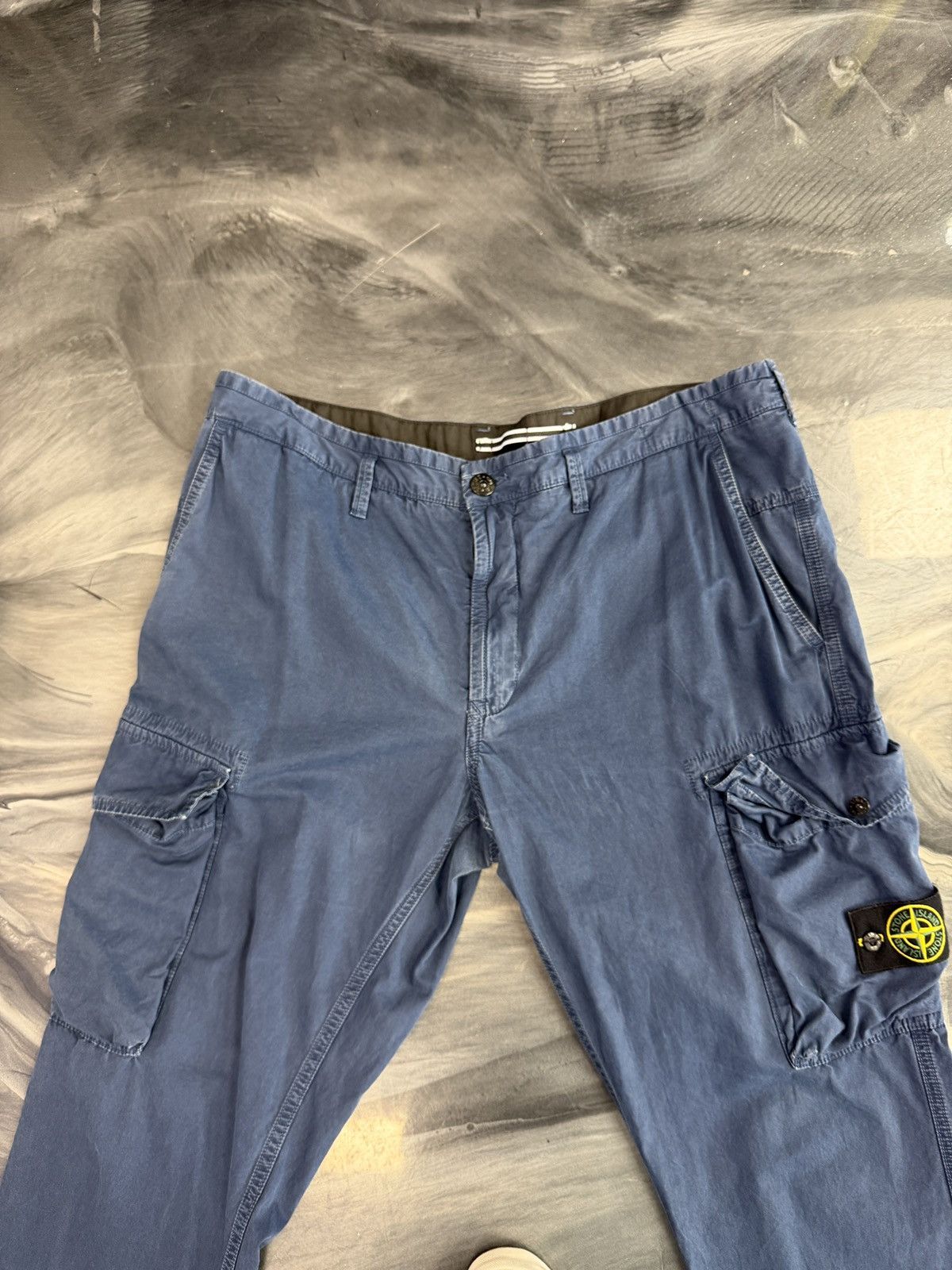 Stone Island Stone Island Multi Pocket Cargo Pants Navy Size US 38 / EU 54 - 12 Thumbnail