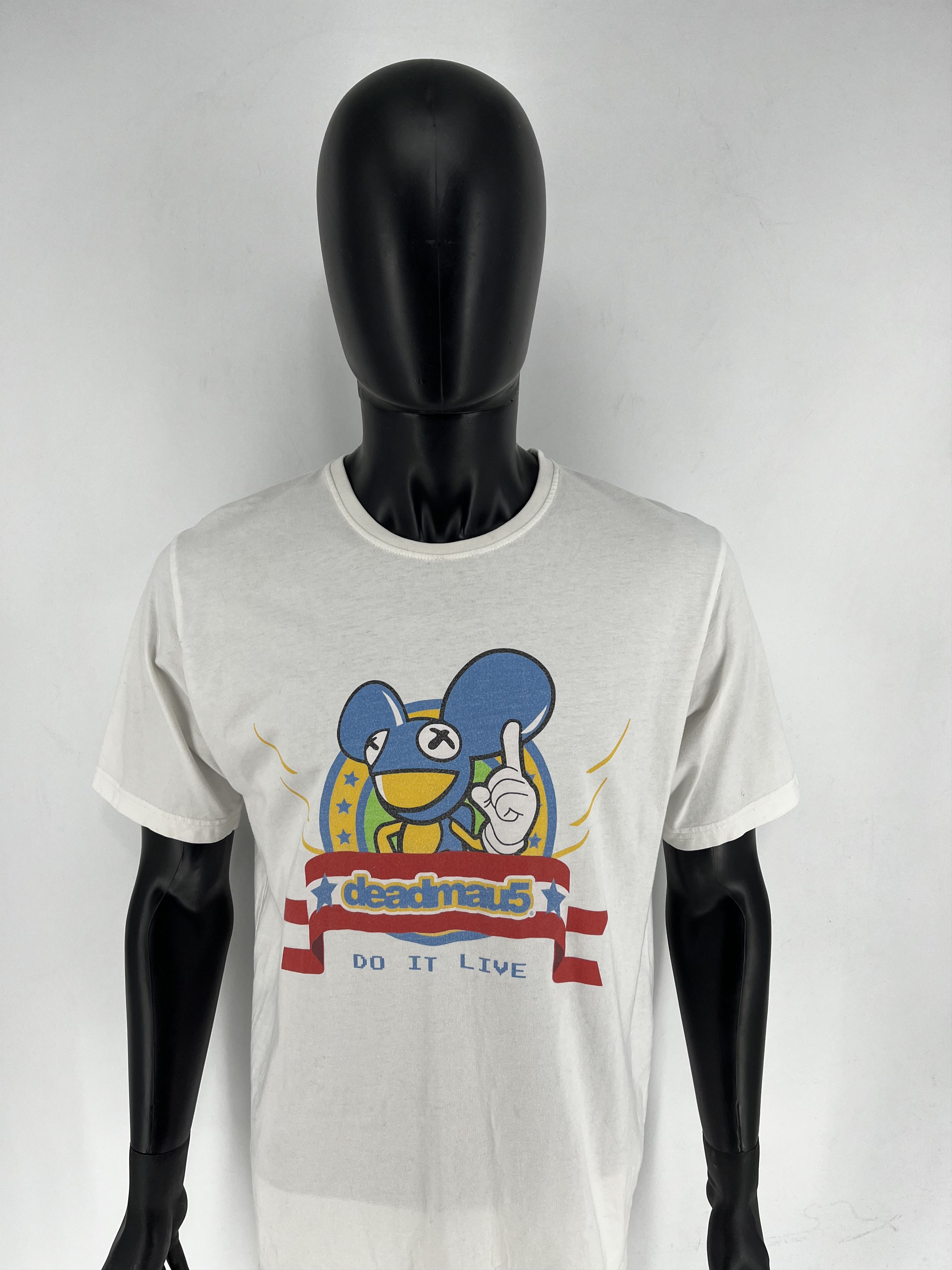 Band Tees × Vintage Vintage Y2K Deadmau5 AOP Rare Band Music DJ Promo Art Size US L / EU 52-54 / 3 - 5 Thumbnail