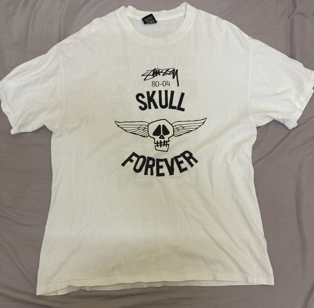 Stussy Stussy skull forever tee Size US L / EU 52-54 / 3 - 1 Thumbnail