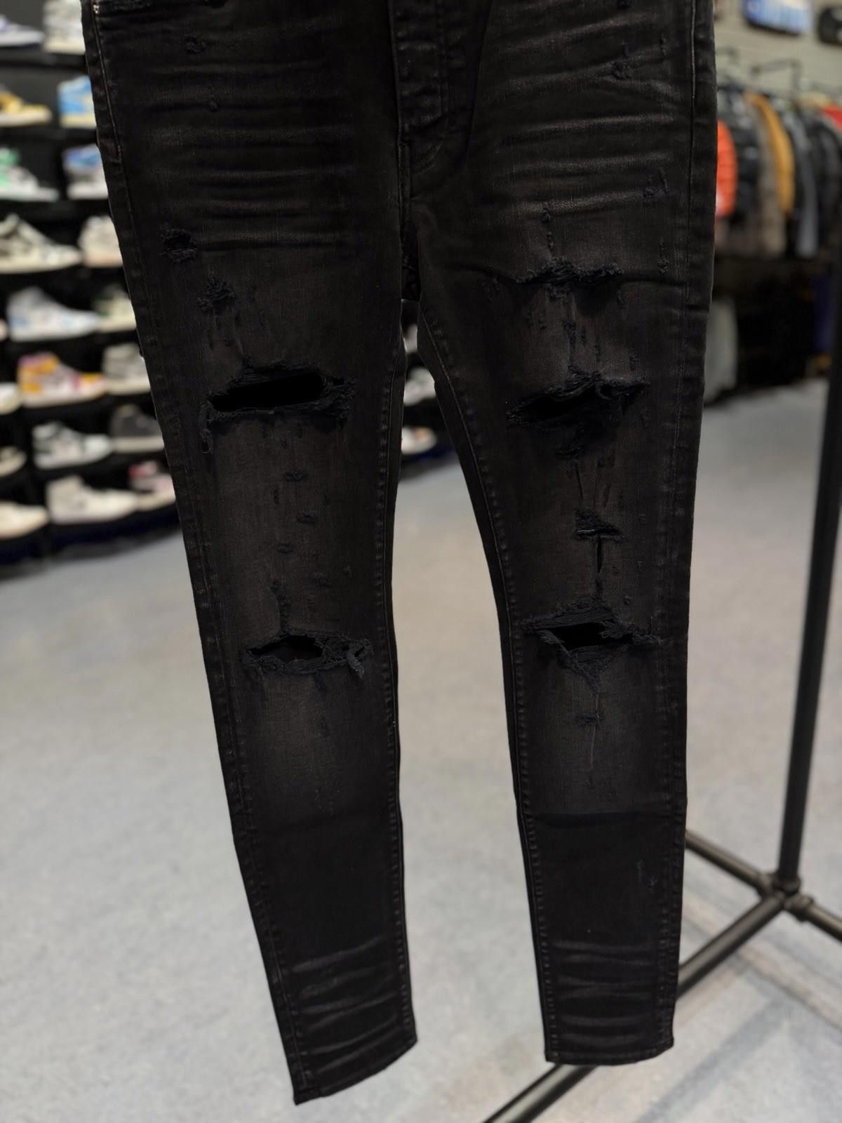 Amiri Size 32 - Amiri Thrasher Black Jeans 100% Authentic NEW Size US 32 / EU 48 - 3 Thumbnail