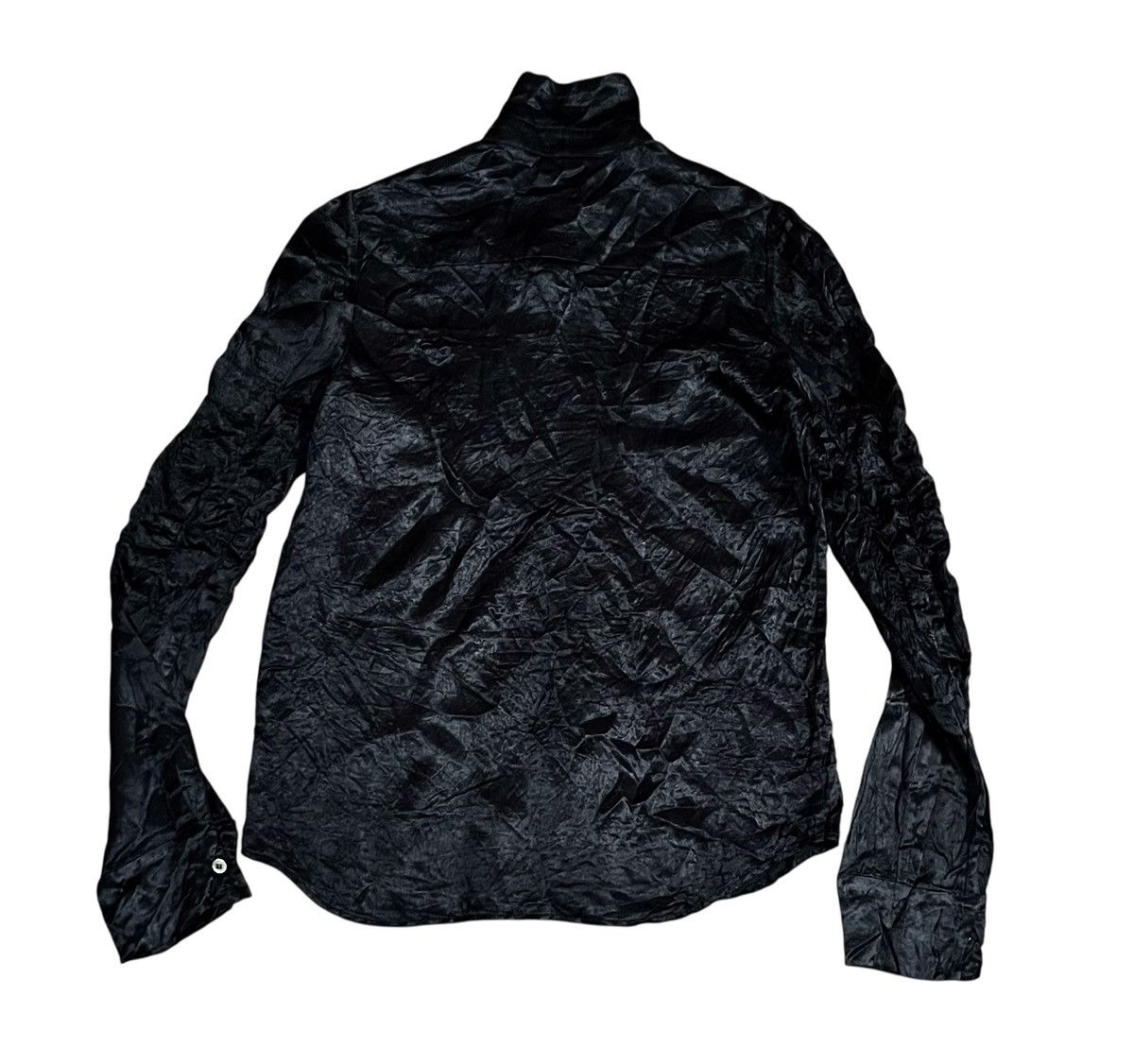 Issey Miyake Vintage tsumori chisato flowy black button up shirt Size US S / EU 44-46 / 1 - 5 Thumbnail