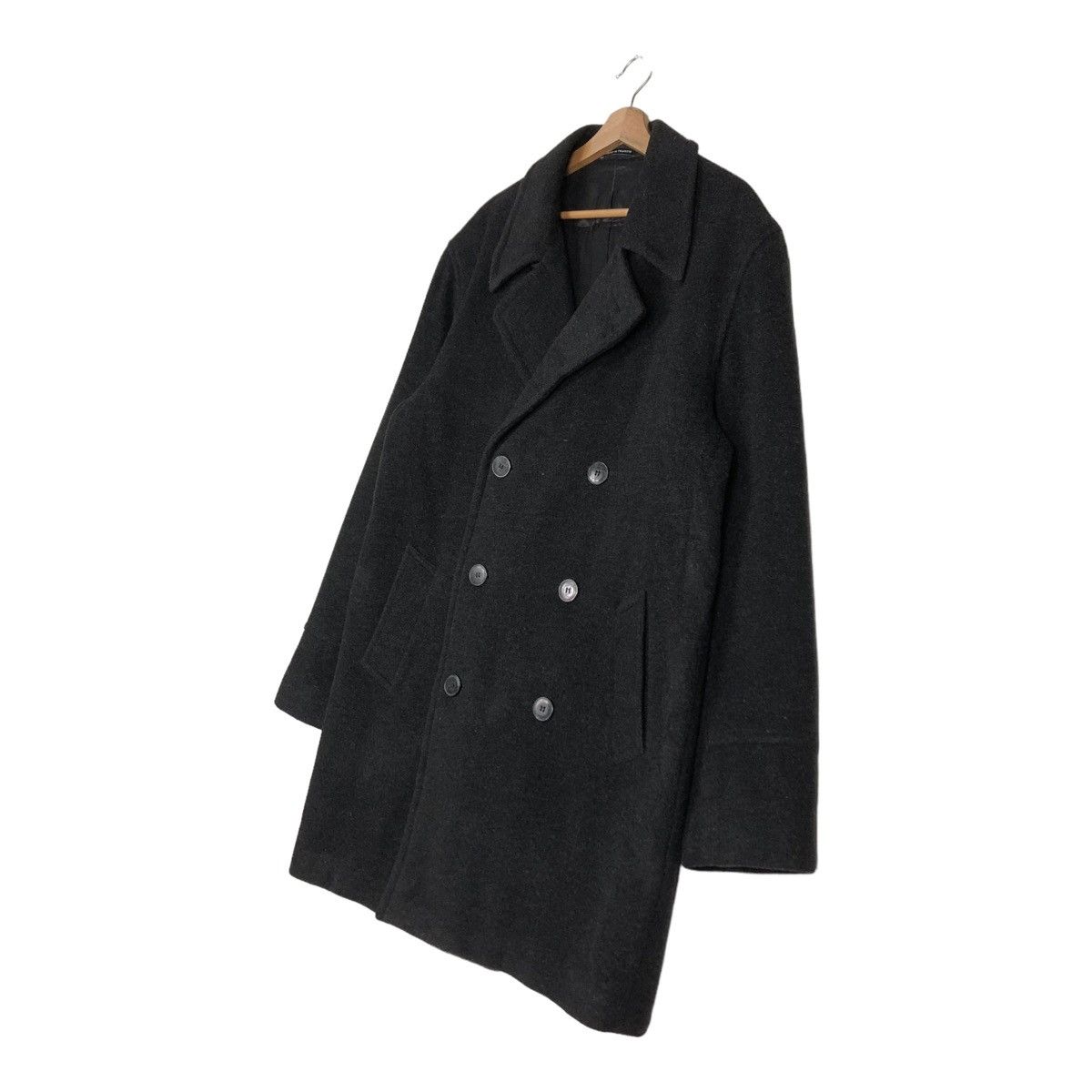 agnes b. 🔥VINTAGE WOOL HEAVY JACKET AGNES B. MADE IN FRANCE Size US M / EU 48-50 / 2 - 2 Thumbnail