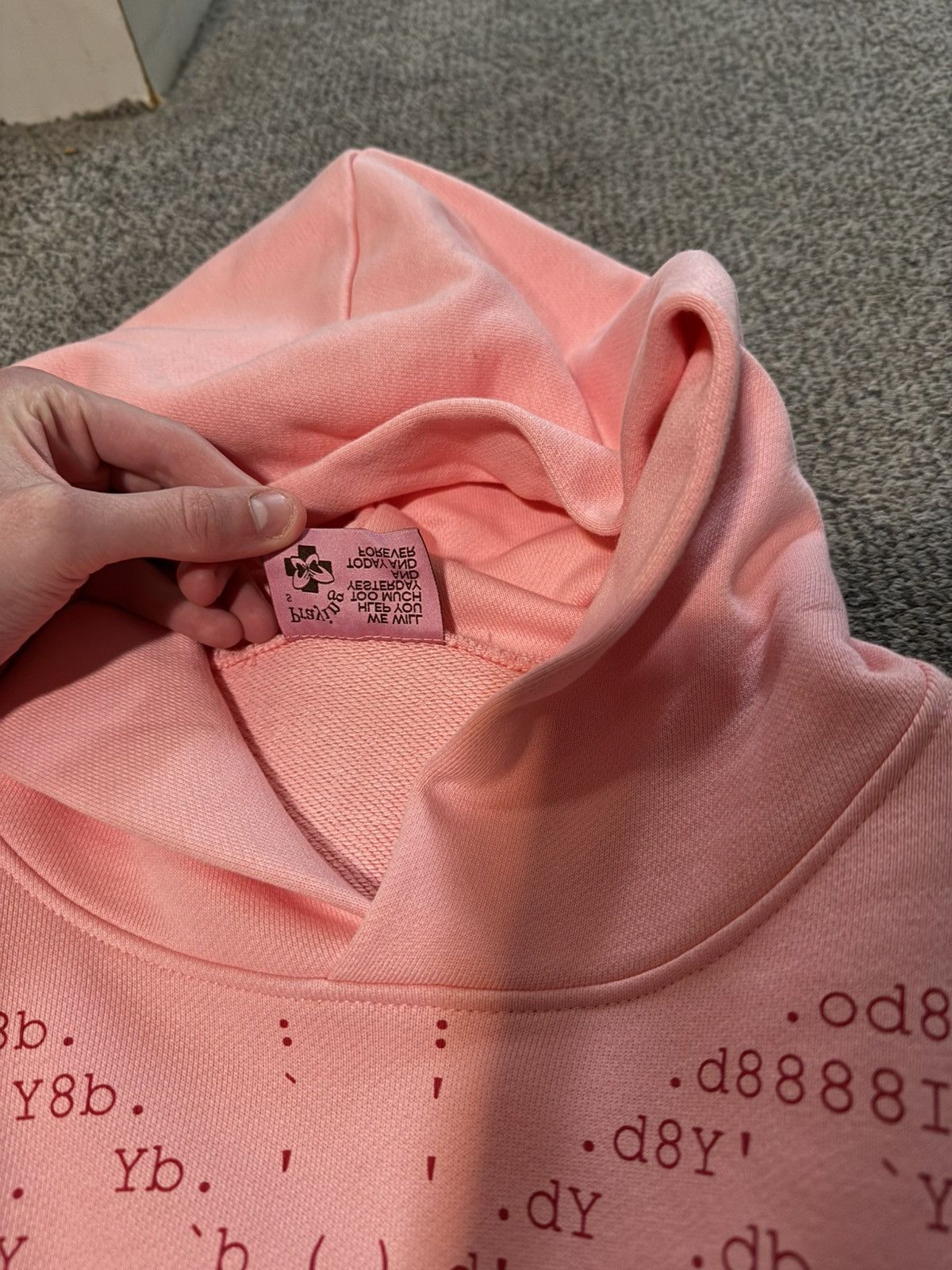Praying PRAYING Exclusive Pink Butterfly Hoodie Men’s Size Small Size US S / EU 44-46 / 1 - 4 Thumbnail