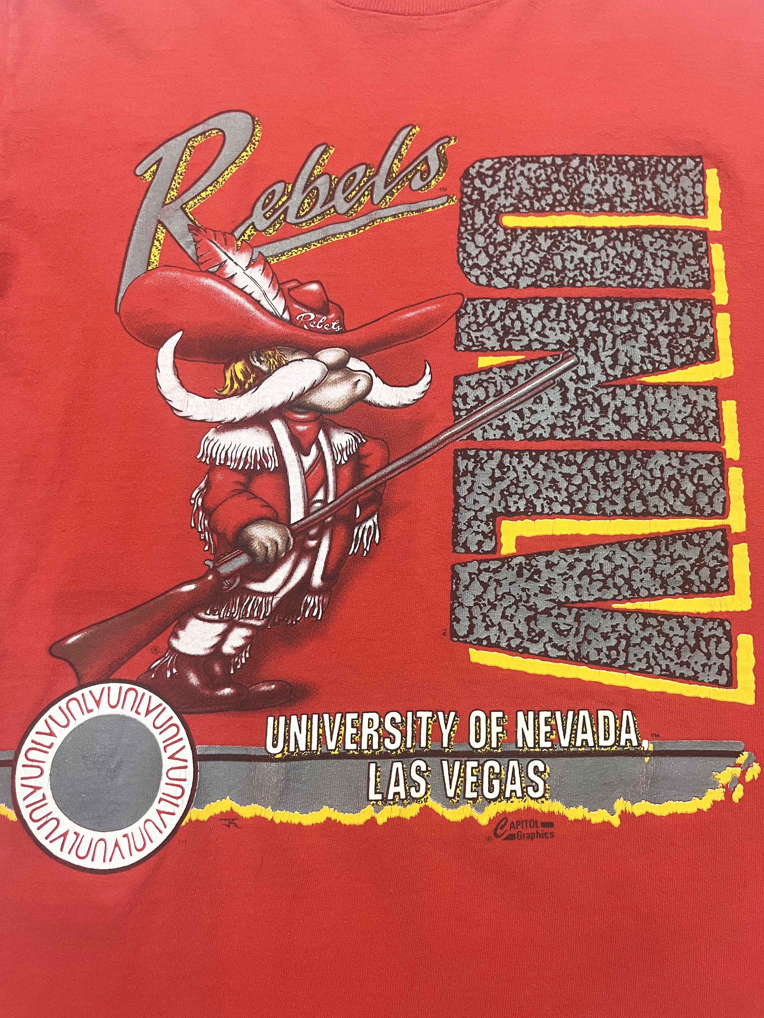 NCAA Vintage Capitol Graphics UNLV Runnin' Rebels NCAA T-Shirt Size US L / EU 52-54 / 3 - 2 Thumbnail