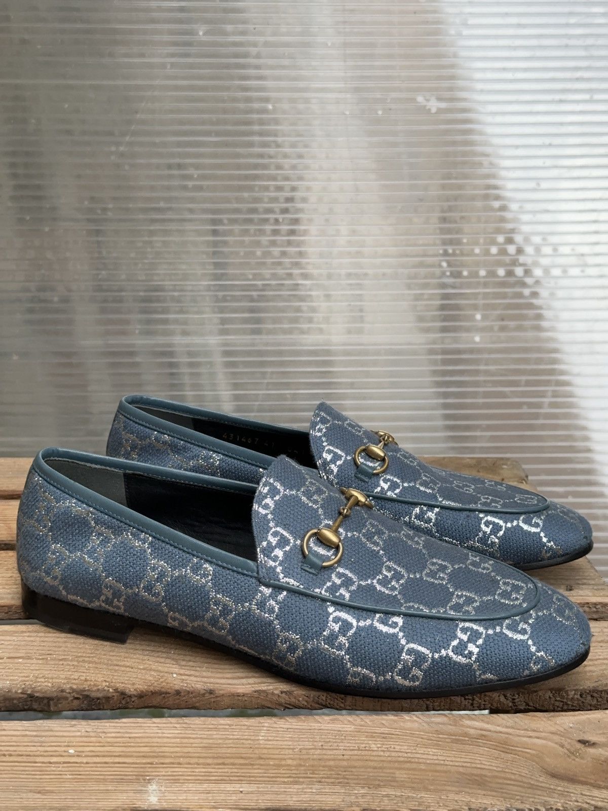 Gucci monogram Gucci Horsebit loafers Size US 10 / IT 40 - 1 Thumbnail