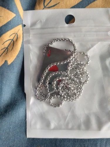 Vintage Stainless Steel Poker Card Ace of Hearts Necklaces Size ONE SIZE - 2 Thumbnail