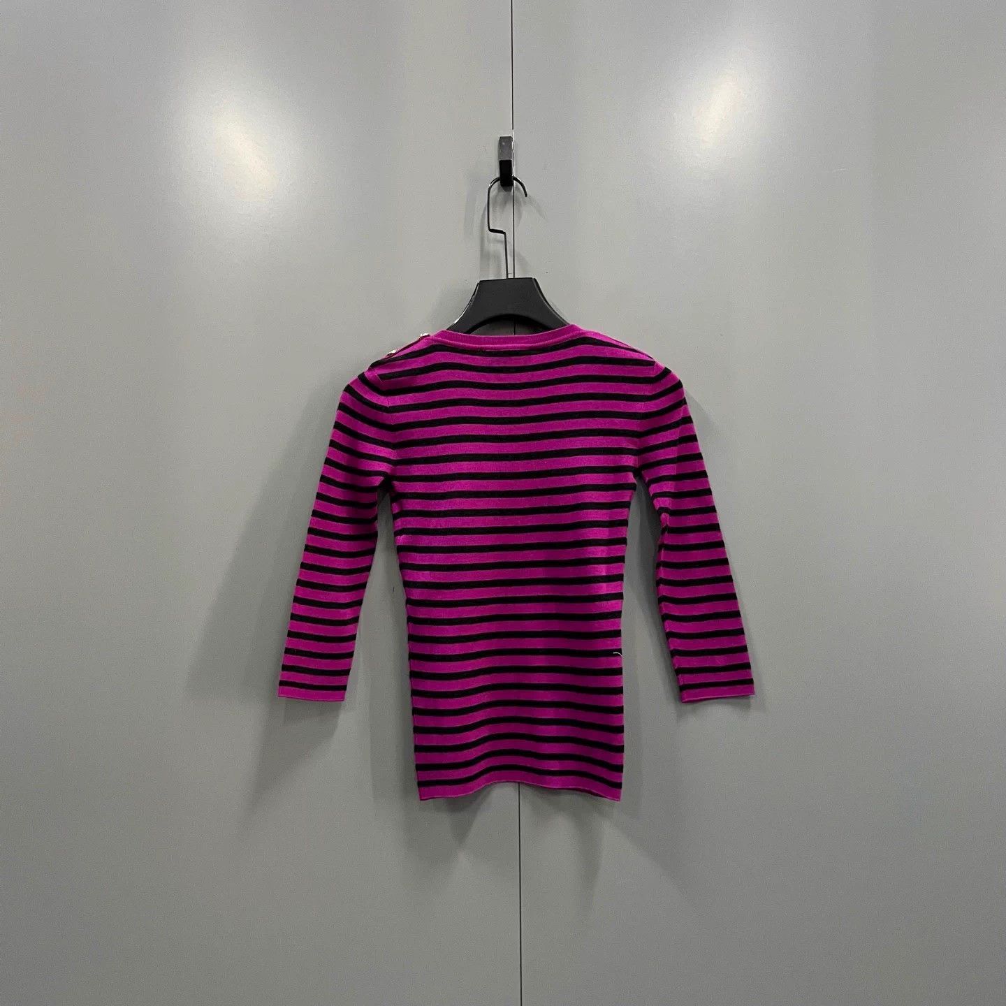 Dior PL】Dior striped logo knit sweater Size XXS / US 00 / IT 34 - 2 Thumbnail