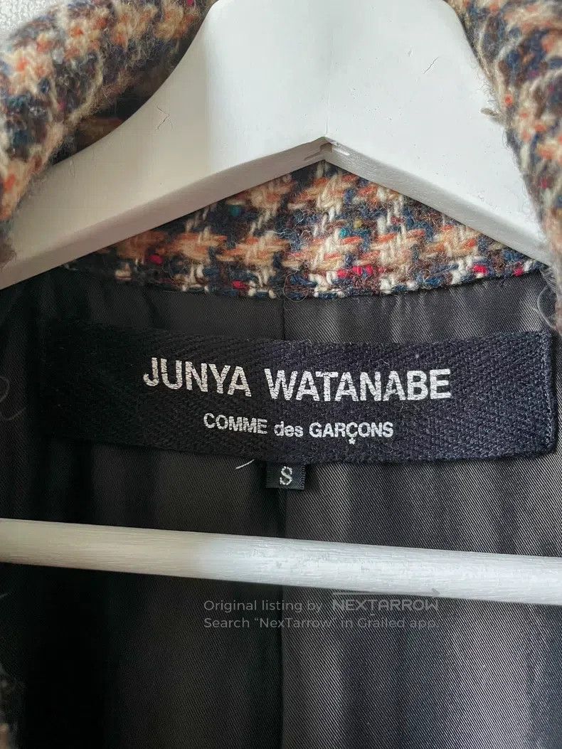 Junya Watanabe Junya Watanabe Houndstooth double-breasted wool coat Size S / US 4 / IT 40 - 4 Thumbnail