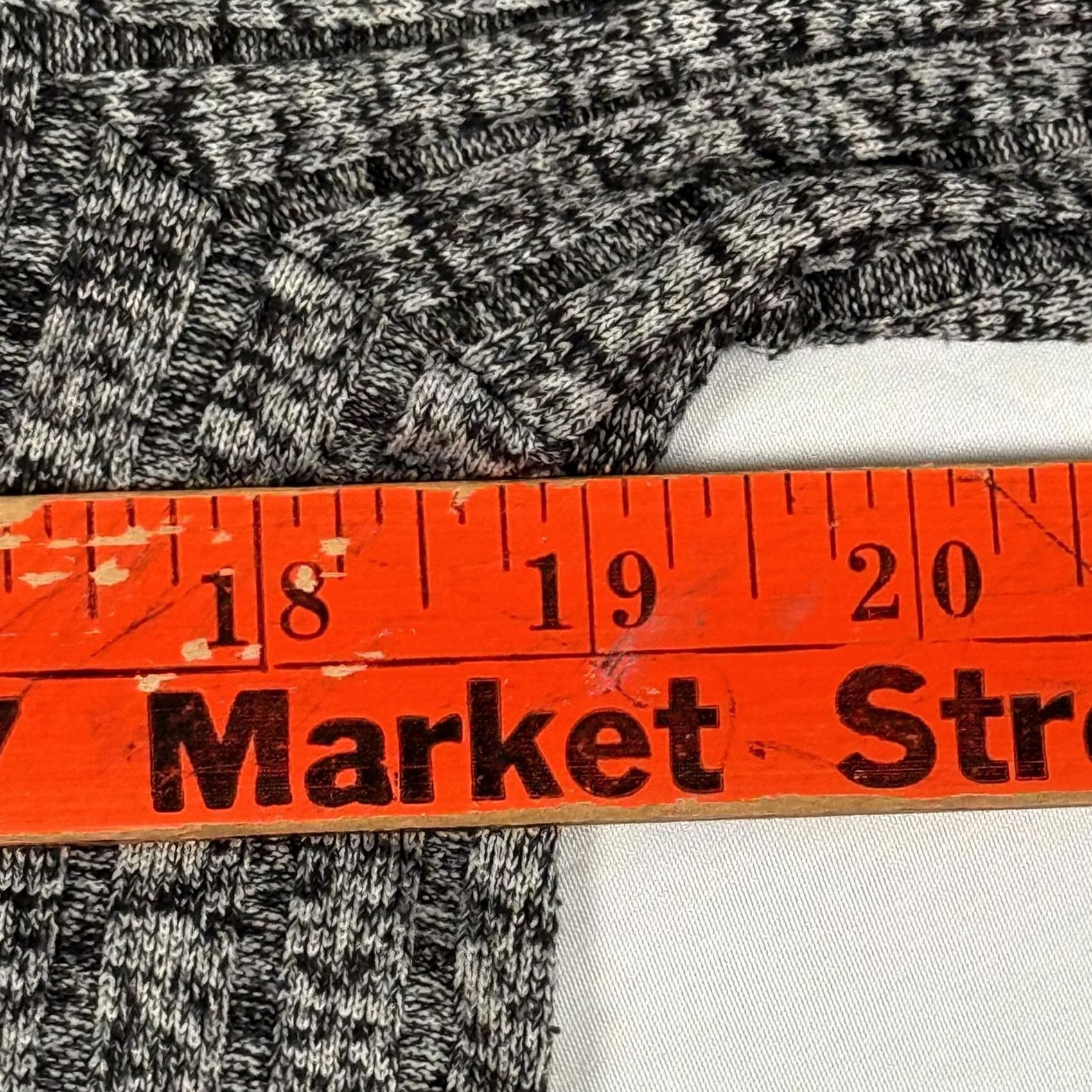 Jones New York Jones New York Shirt Womens Medium Gray Hooded Lace Up Ribbed Thumb Holes T-Shirt Long Sleeve Casual Fall Winter Womens Size M / US 6-8 / IT 42-44 - 5 Thumbnail