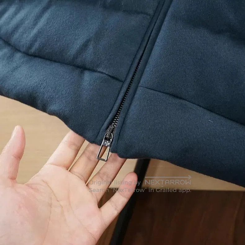 Loro Piana Loro Piana Blue Down Winter Jacket. Size US L / EU 52-54 / 3 - 5 Thumbnail