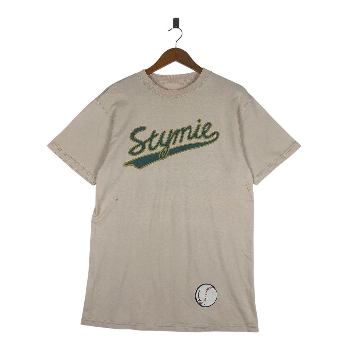Vintage STYMIE Baseball Streetwear Vintage T-Shirt Size US XL / EU 56 / 4 - 2 Thumbnail