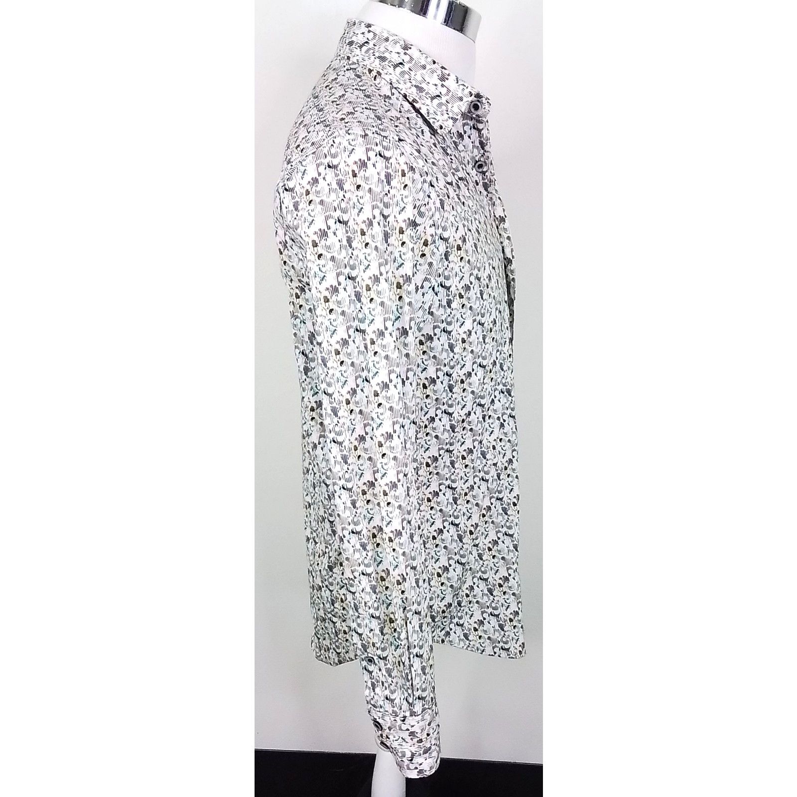 Robert Graham Robert Graham Men's Dress Shirt Size Small Patterned Size US S / EU 44-46 / 1 - 3 Thumbnail