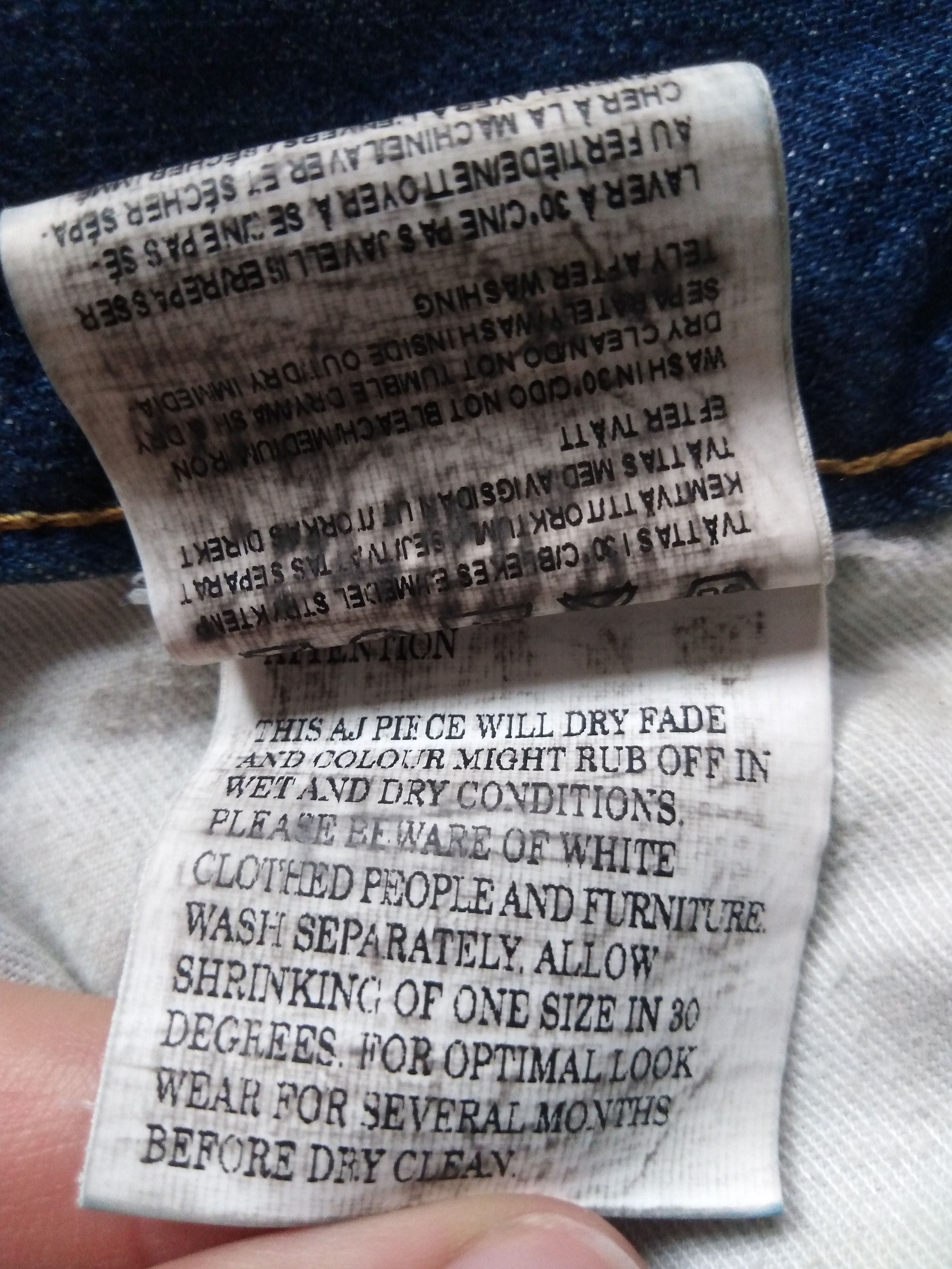 Acne Studios Acne Studios Denim Jeans Size US 33 - 9 Thumbnail