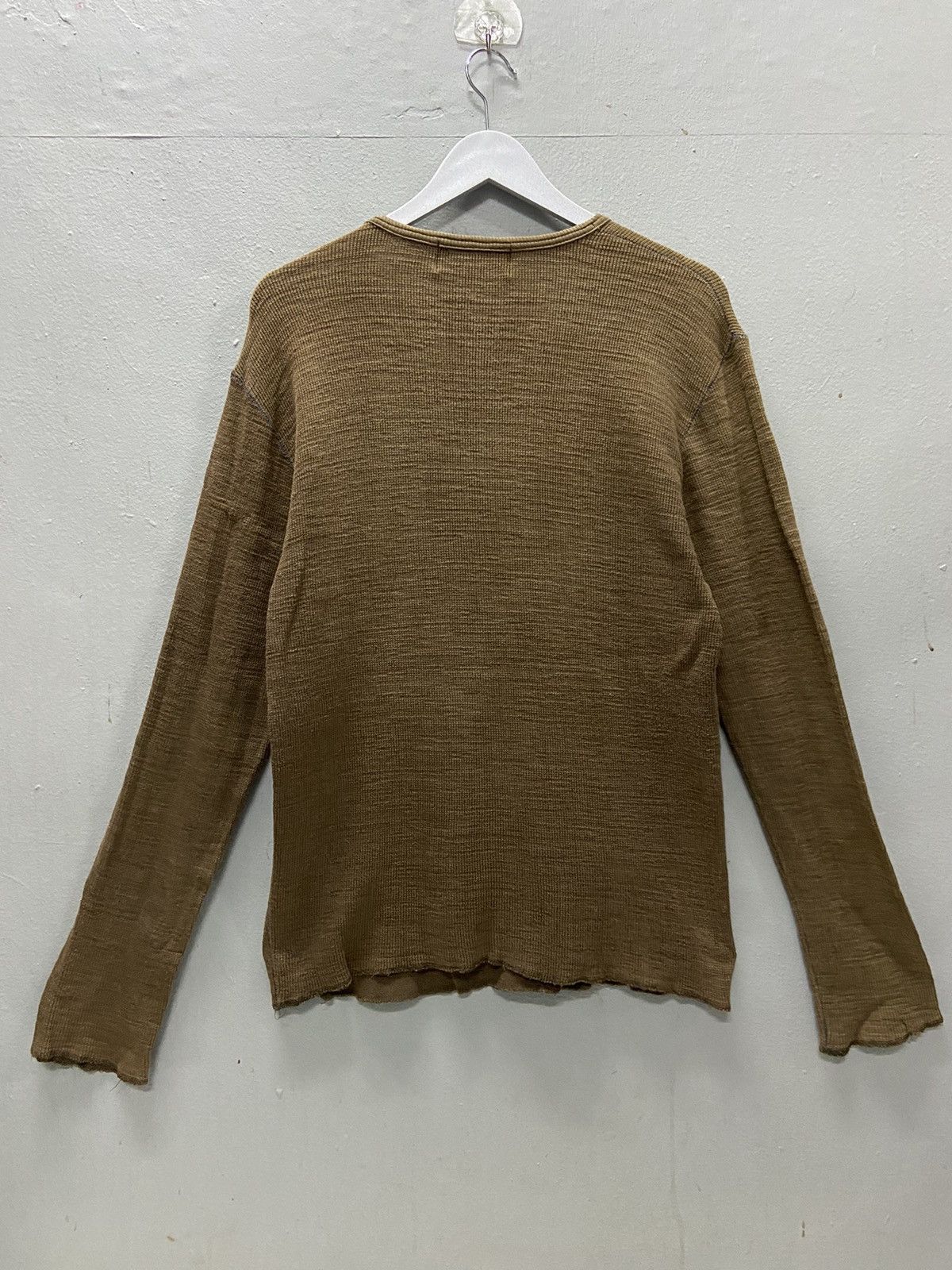 Beams Japan BEAMS BASIC & EXCITING WAFFLE LONG SLEEVE Size US M / EU 48-50 / 2 - 2 Thumbnail