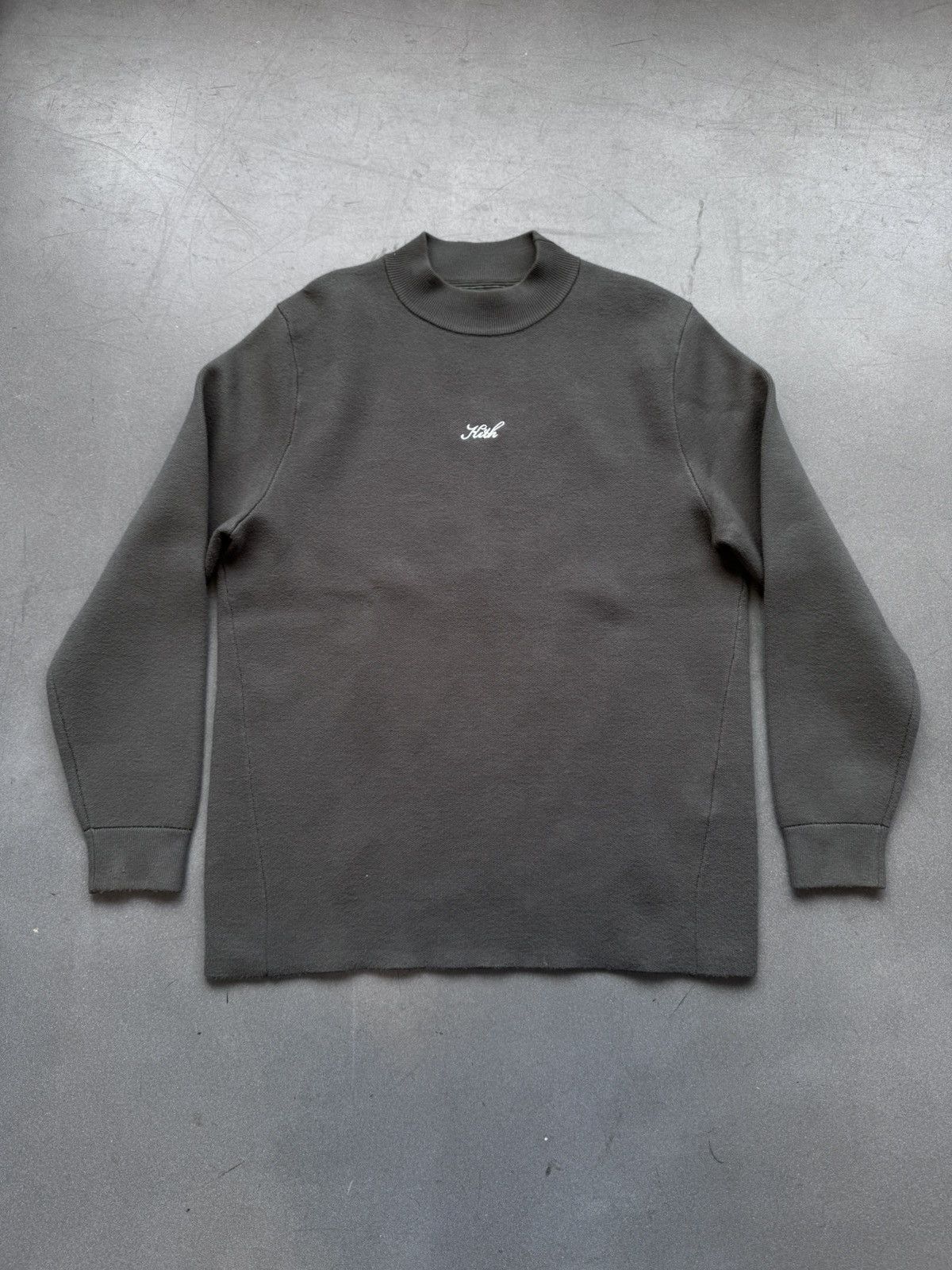 Kith SS23 Kith Knit Long Sleeve Mock Neck Sweater Size US M / EU 48-50 / 2 - 1 Thumbnail