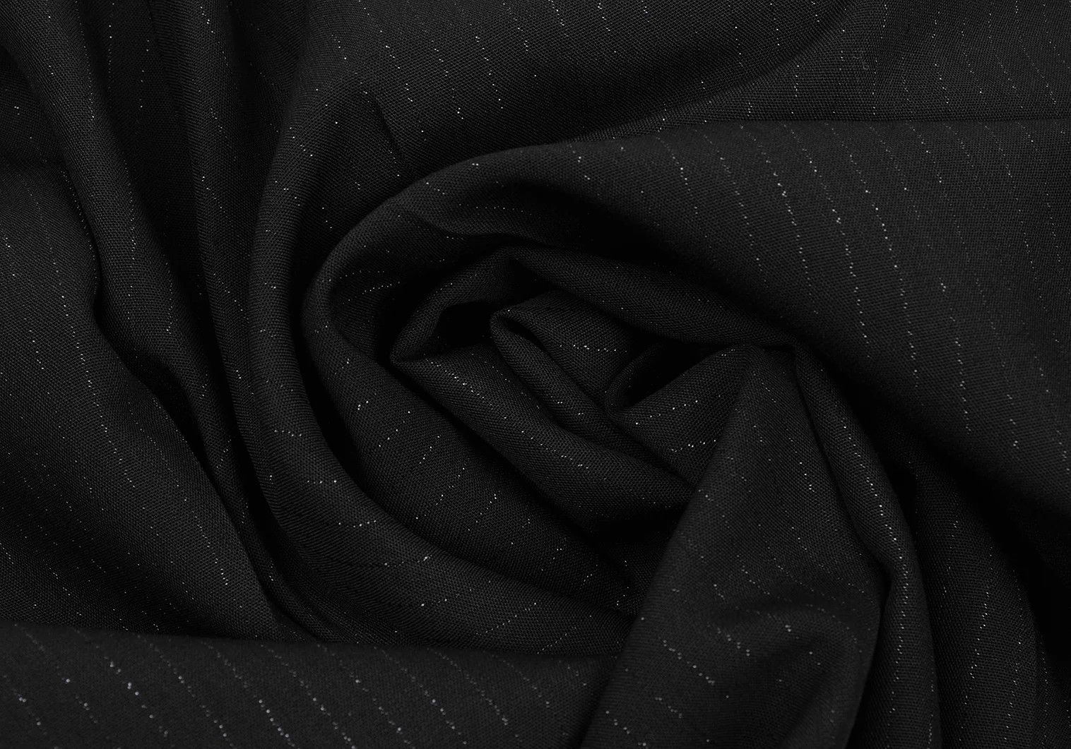 Jean Paul Gaultier Rayon Blend Lamé Stripe Pants in Black Size 48 Size US 32 / EU 48 - 10 Thumbnail