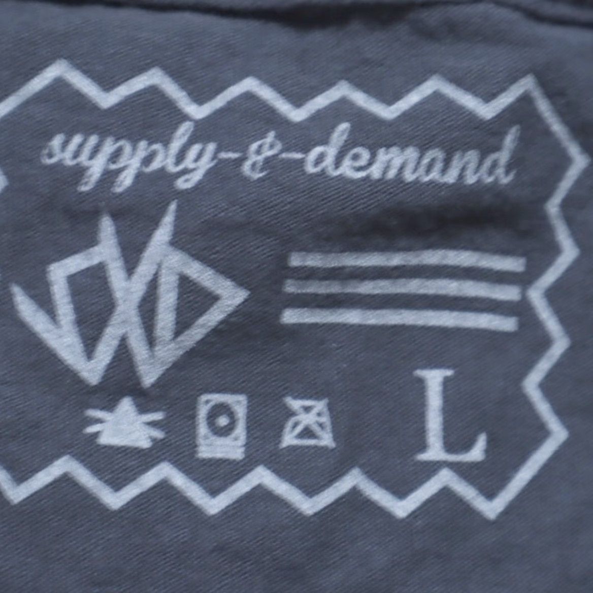 Supply & Demand Supply & Demand Barge Solid T-Shirt Gray Men's L Size US L / EU 52-54 / 3 - 5 Thumbnail