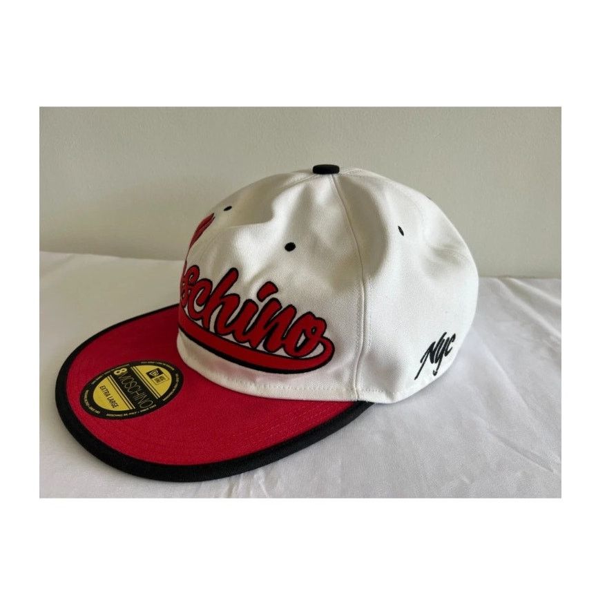 Moschino MOSCHINO Couture Jeremy Scott OVERSIZED GIGANTIC LOGO HAT Size ONE SIZE - 5 Thumbnail